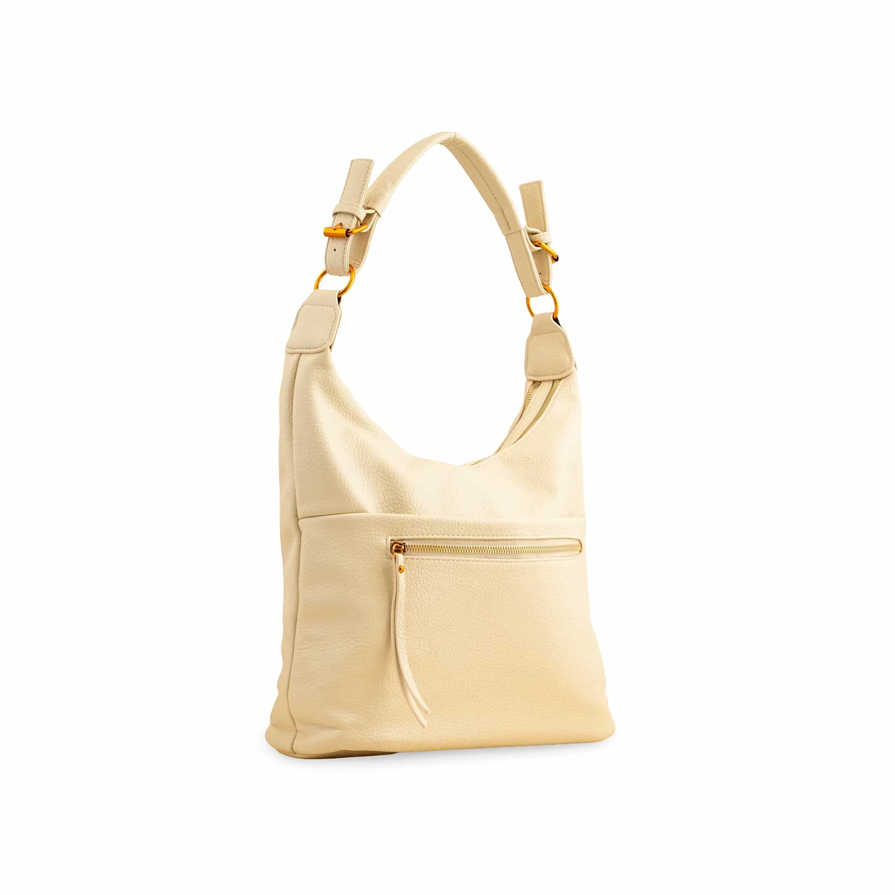 Beige Women Formal Shoulder Bag P36359 - Image 3