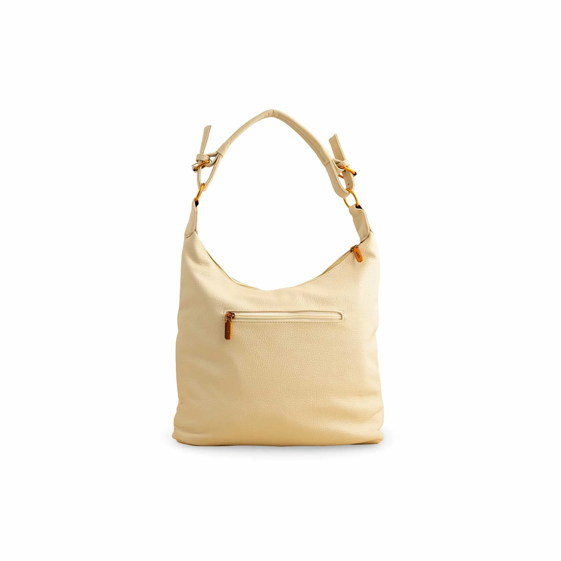 Beige Women Formal Shoulder Bag P36359 - Image 4