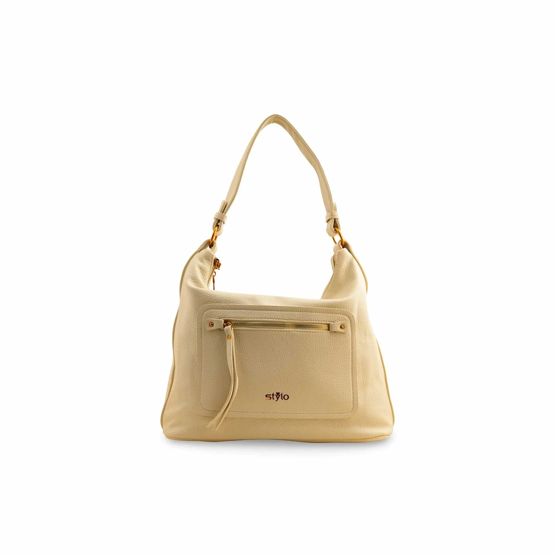 Beige Women Formal Shoulder Bag P36361 - Image 2