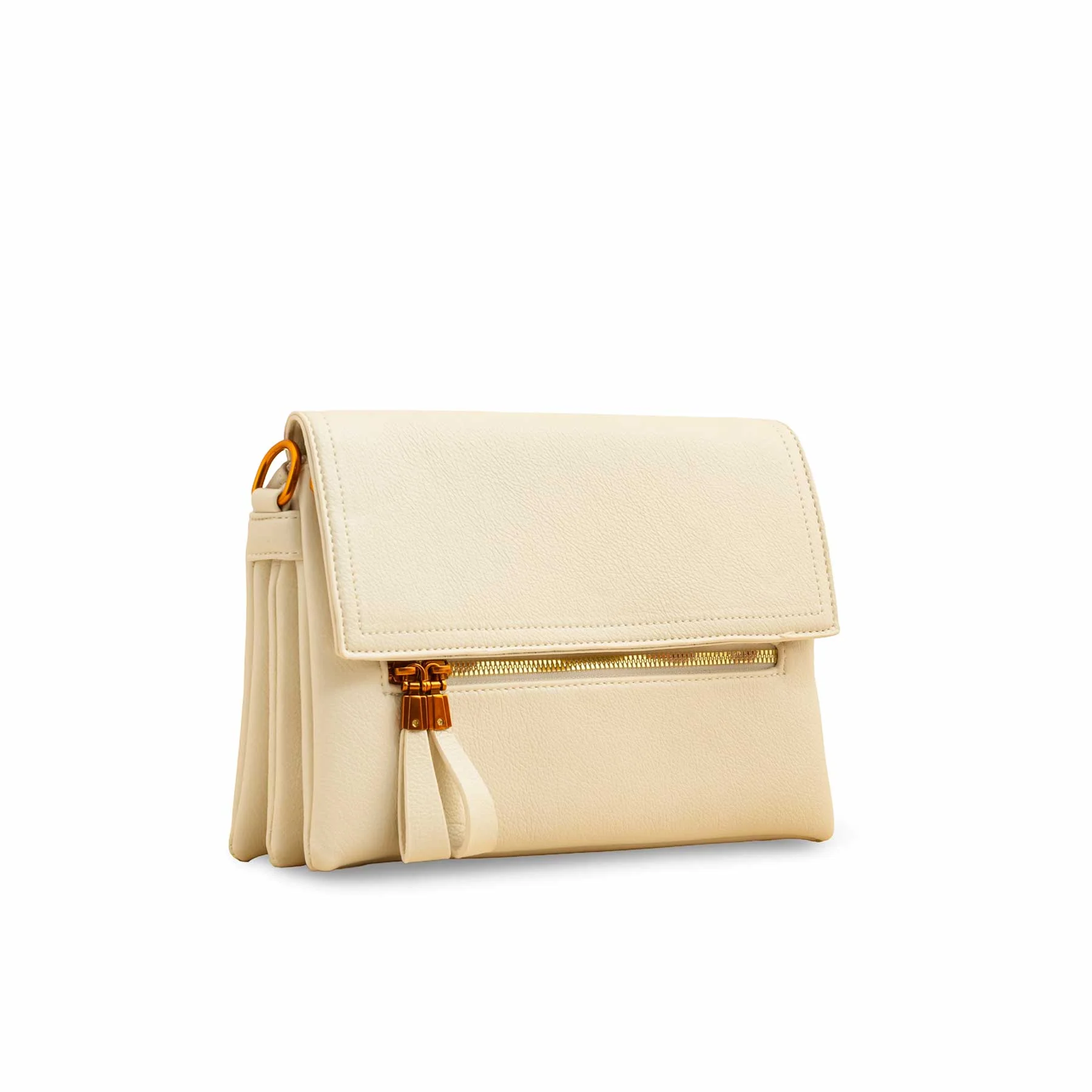 Beige Women Formal Shoulder Bag P36362 - Image 3