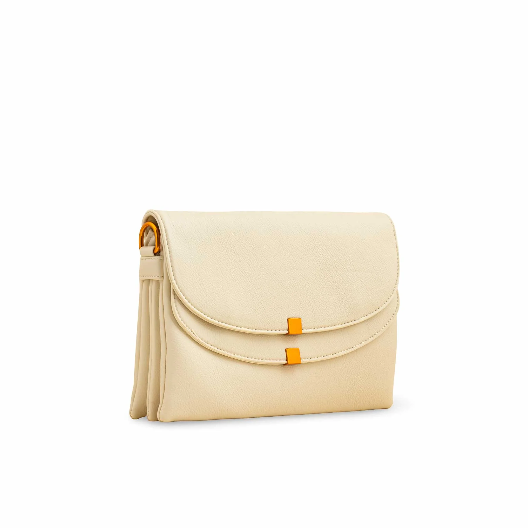 Beige Women Formal Shoulder Bag P36364 - Image 3