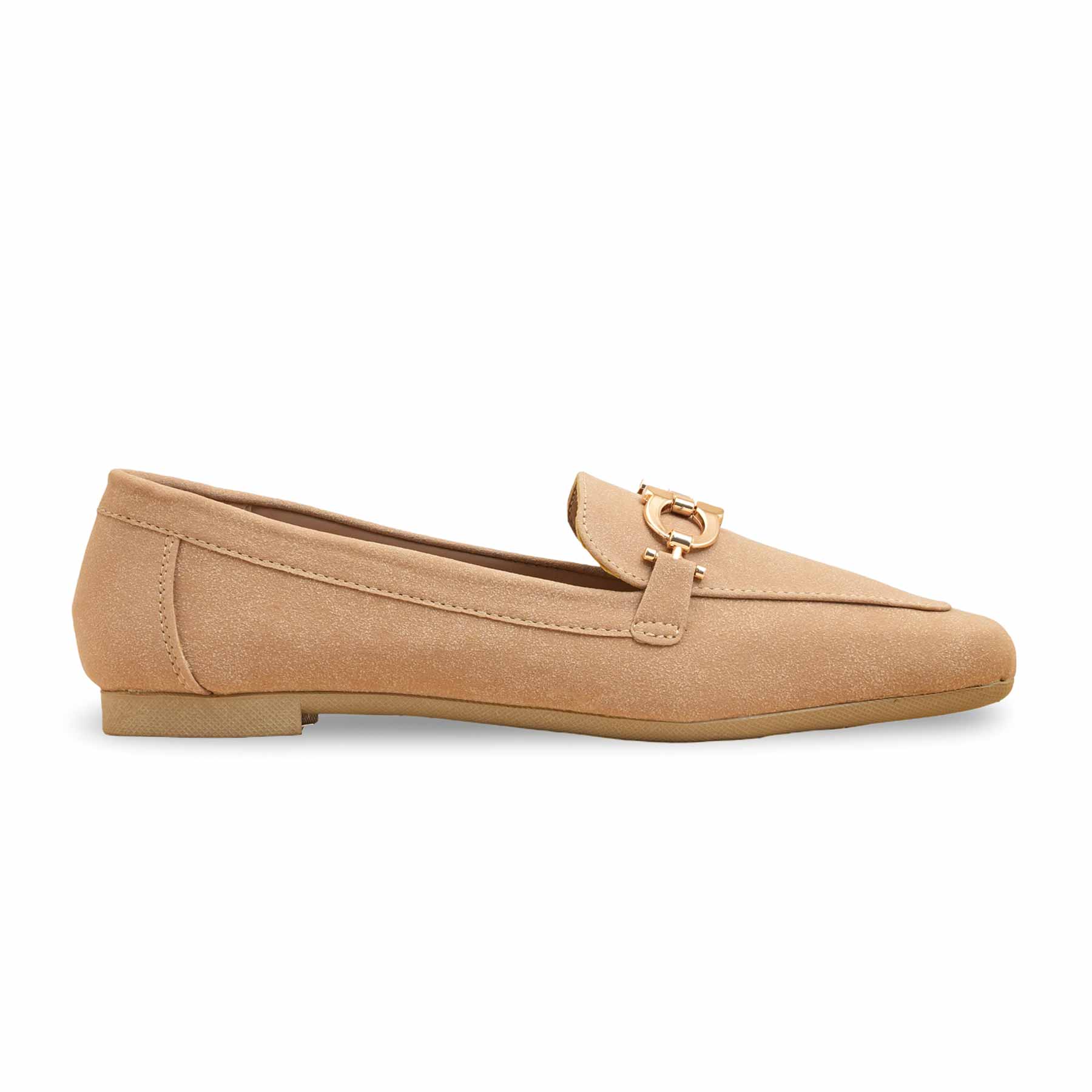 Beige Women Moccasin WN1305 - Image 2
