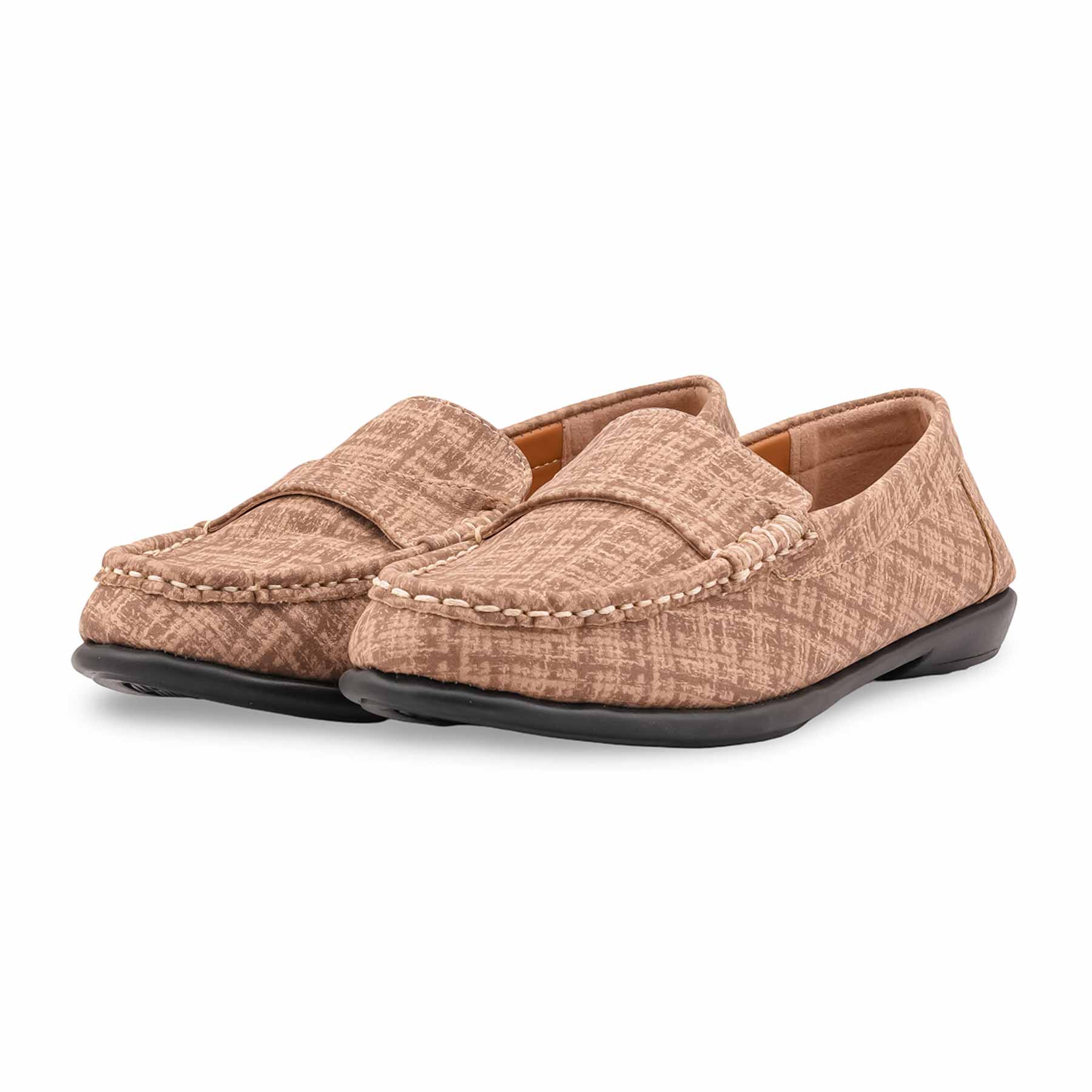 Beige Women Moccasin WN4477 - Image 3