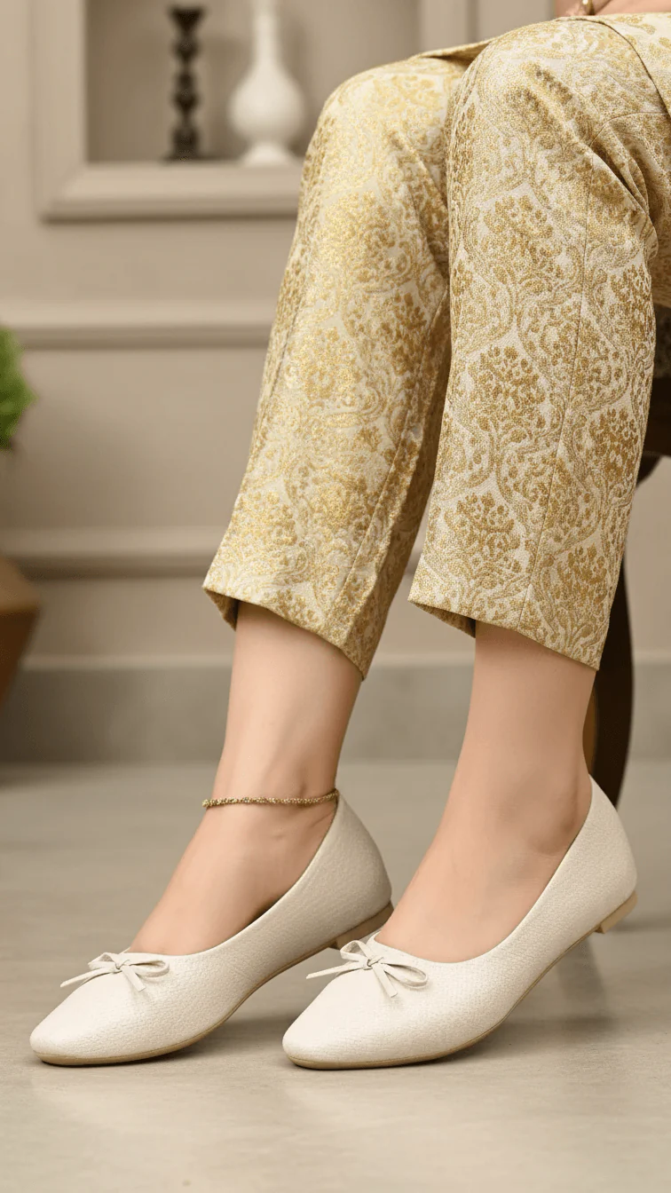 Beige Women Pumps LWN424 - Image 2