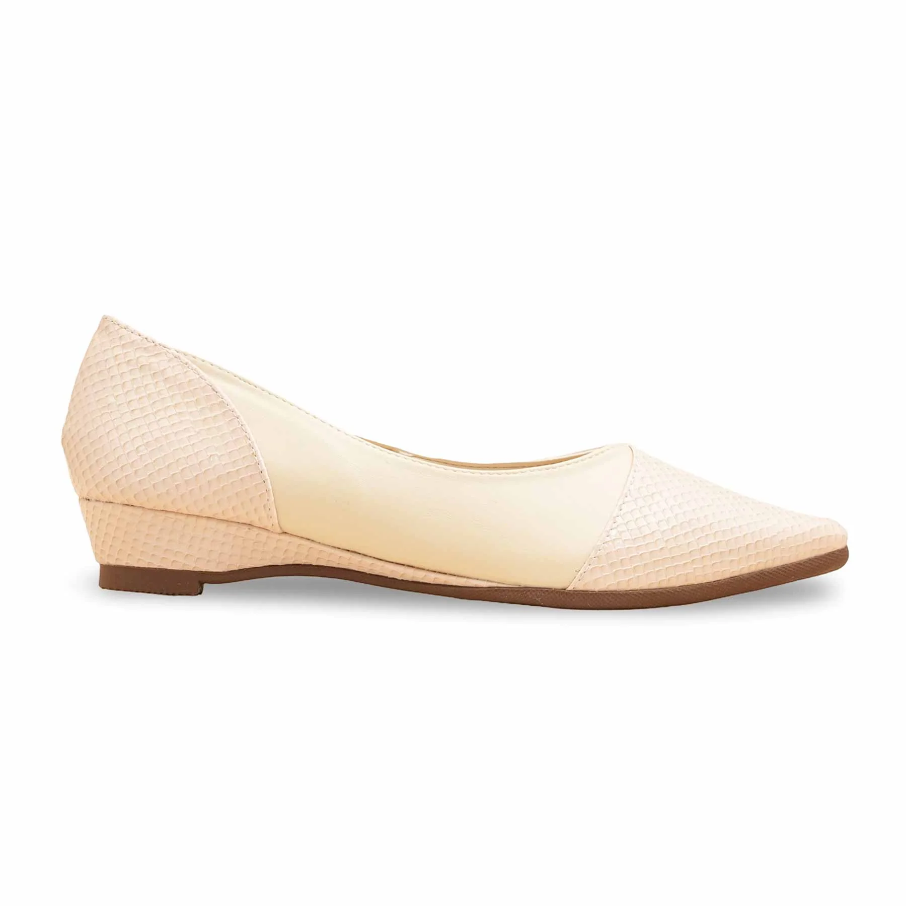 Beige Women Pumps WN1214 - Image 2