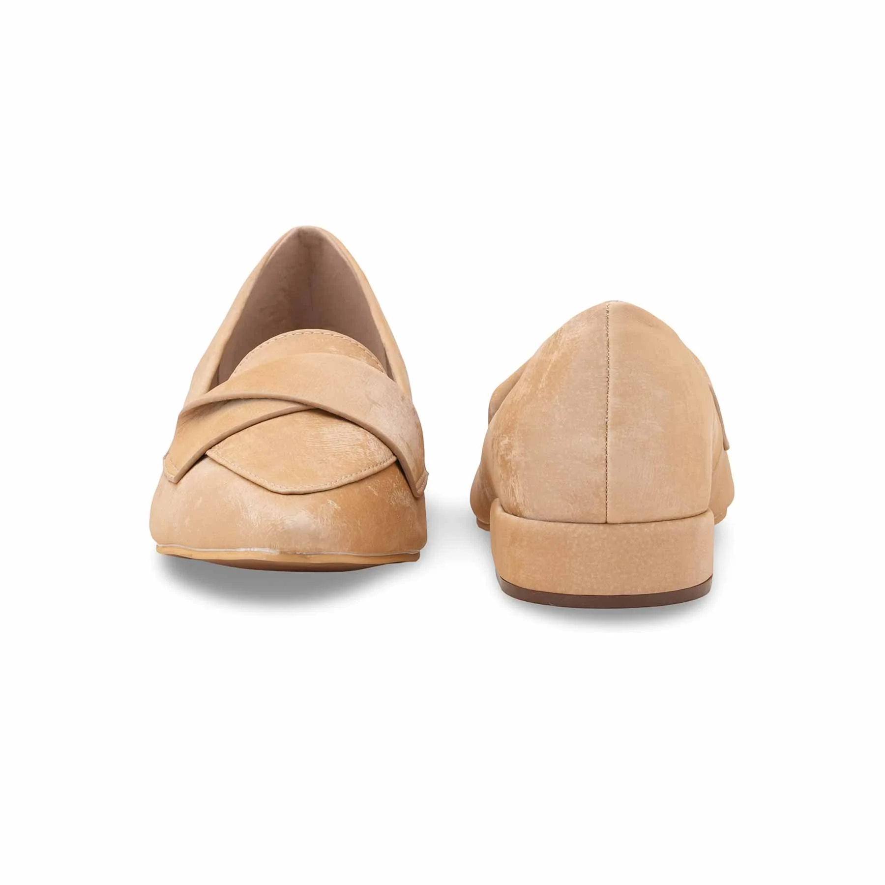 Beige Women Pumps WN1300 - Image 5
