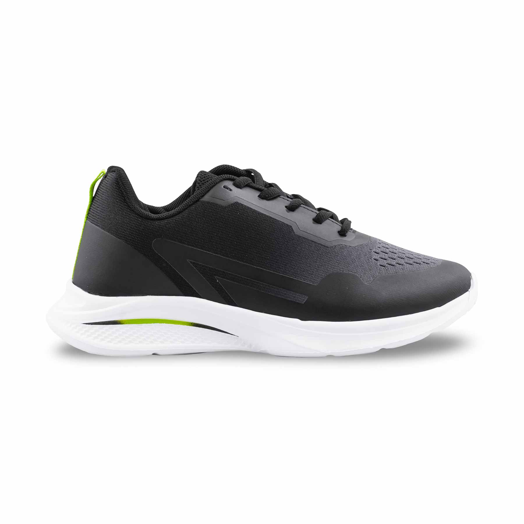 Black Athleisure Sneaker For Ladies AT7464 - Image 2