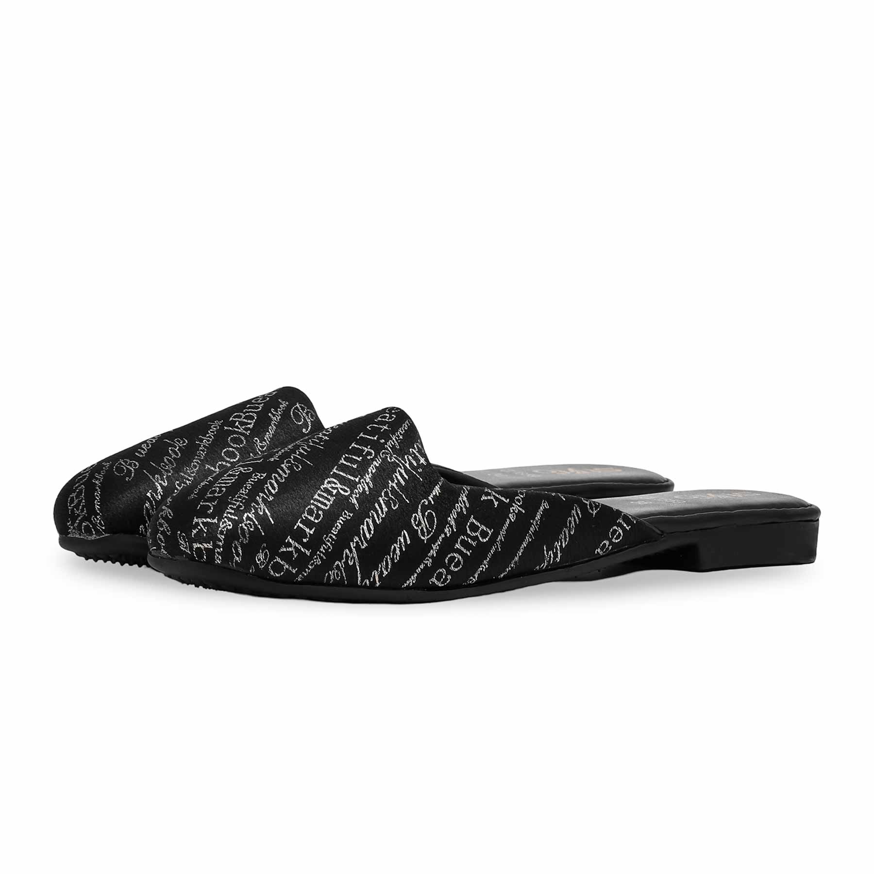 Black Mule Chappal CL1859 - Image 2
