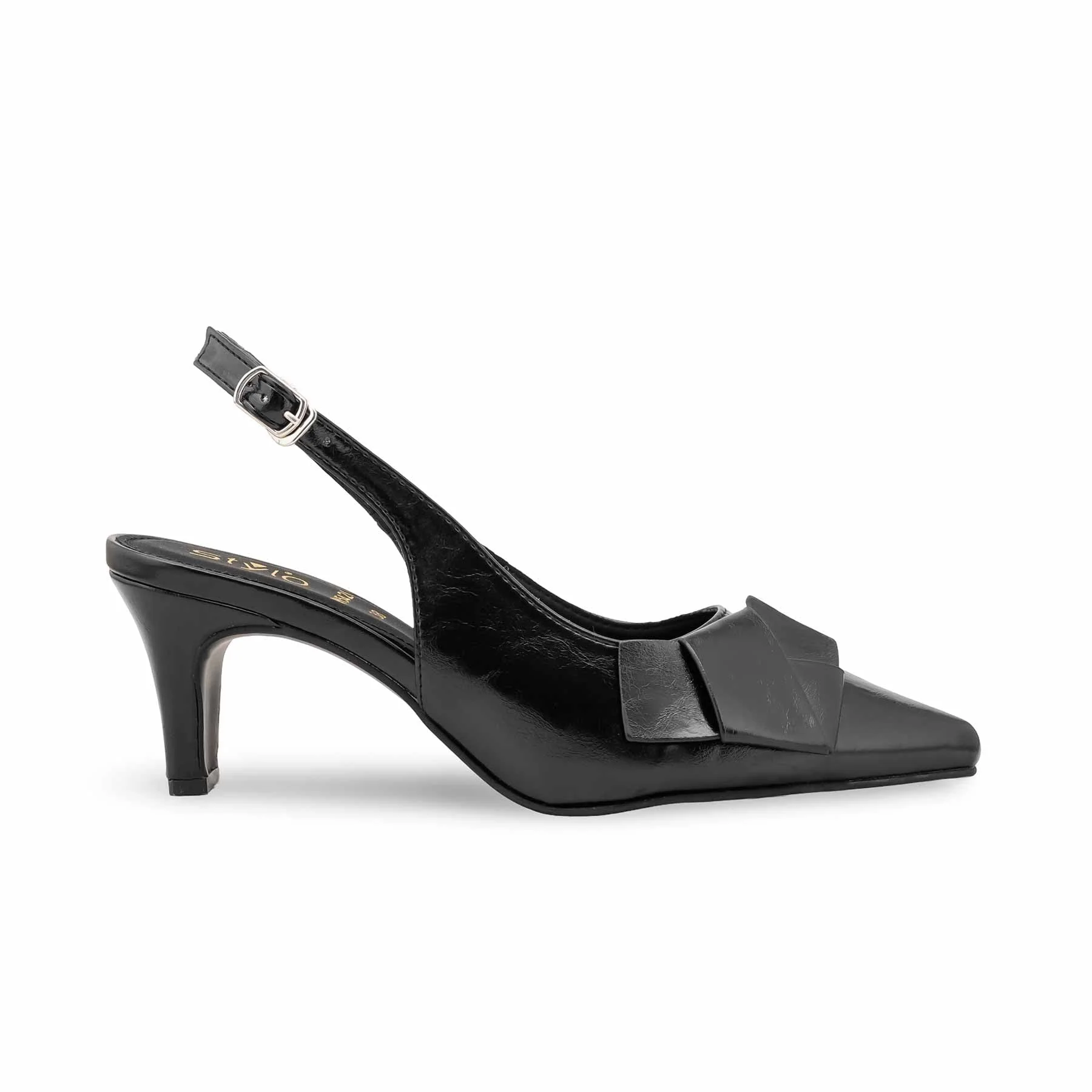 Black Back Open For Women WN5420 - Image 2