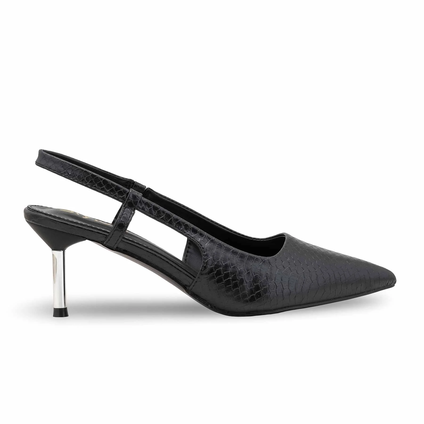 Black Back Open For Women WN5450 - Image 2