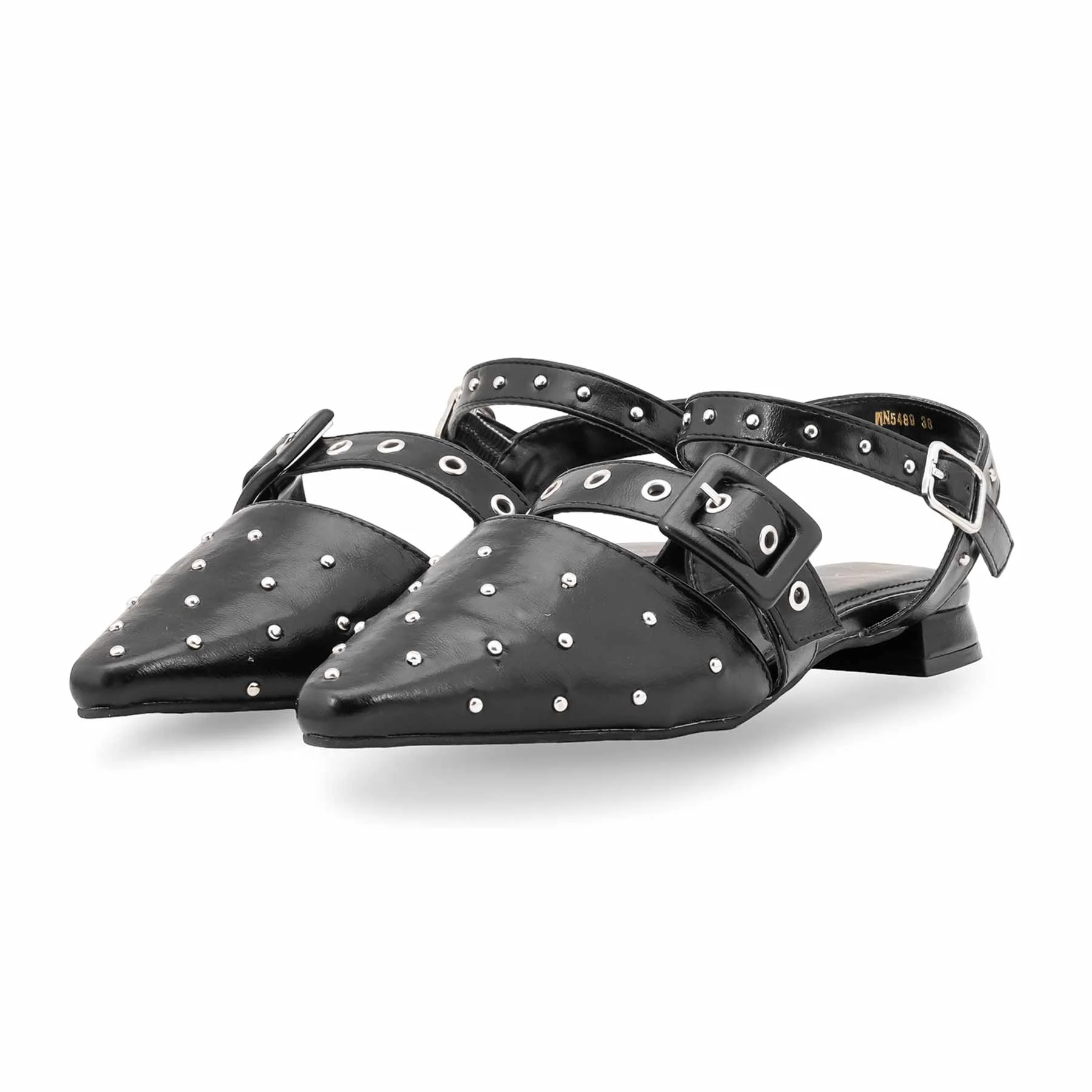 Black Back Open For Women WN5489 - Image 3