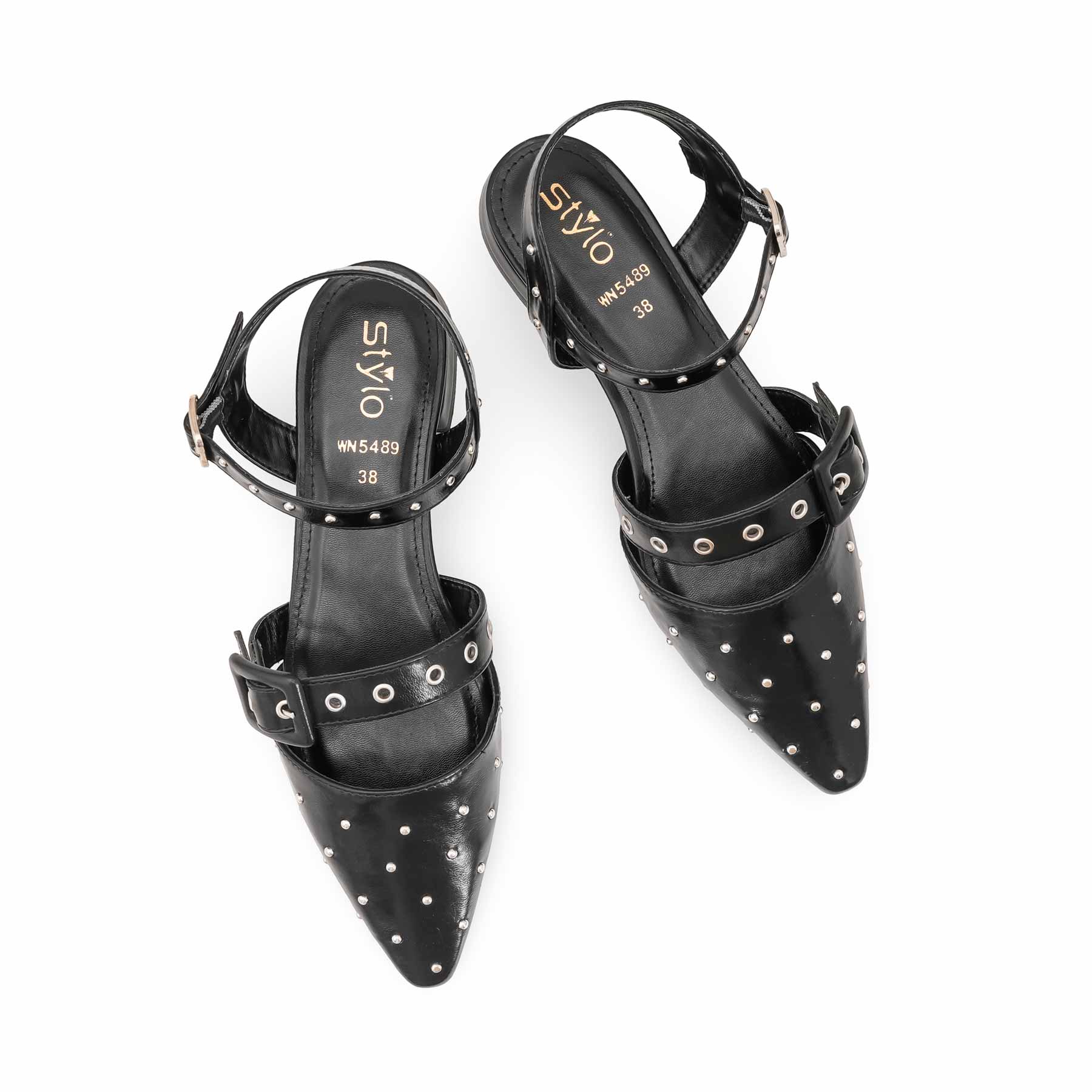 Black Back Open For Women WN5489 - Image 5