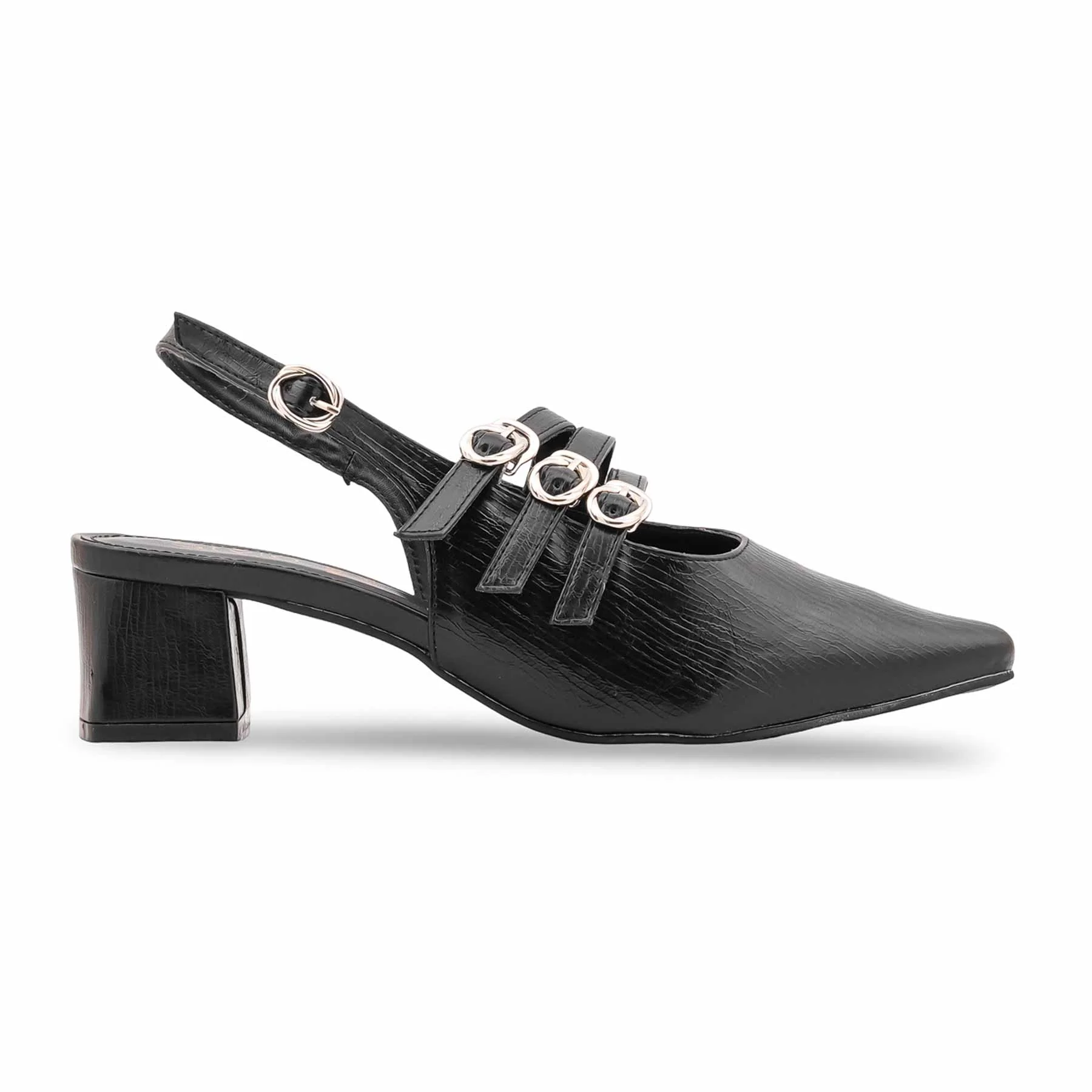 Black Back Open For Women WN5512 - Image 2