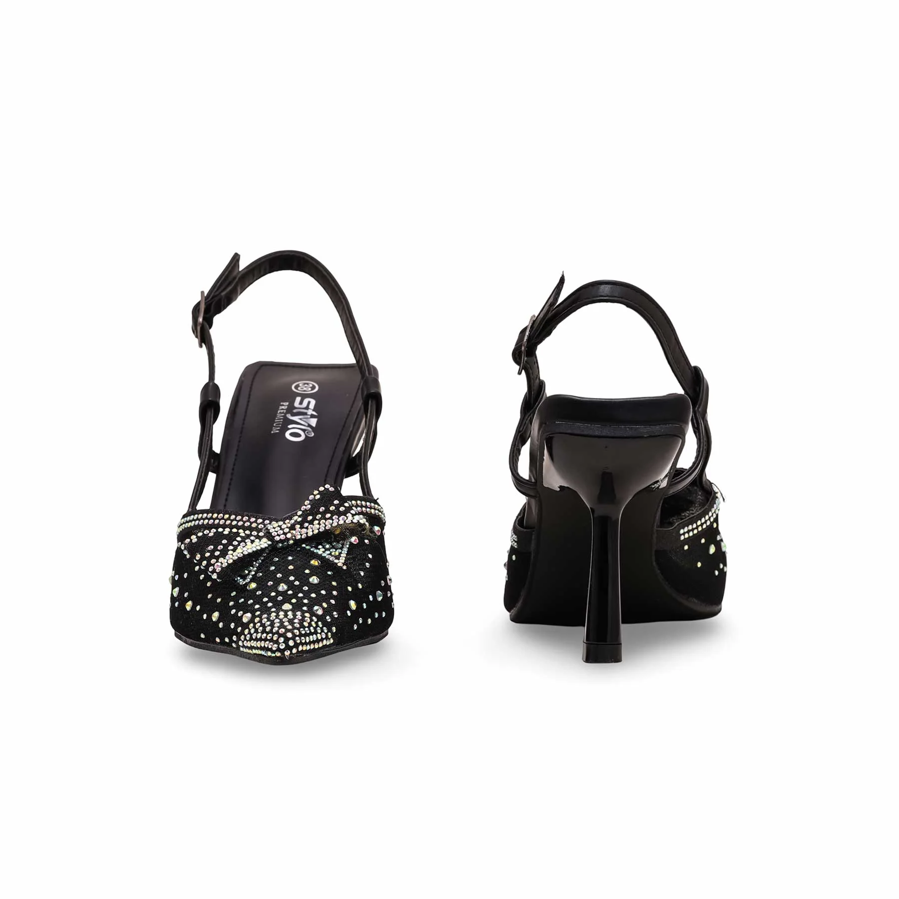 Black Back Open WN5367 - Image 4