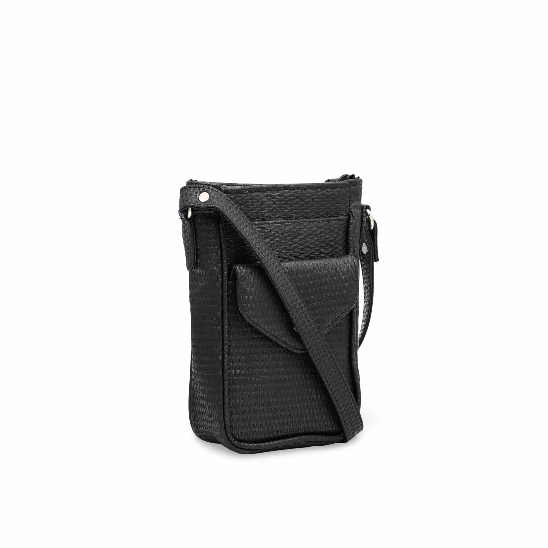 Black Casual Pouch P97541 - Image 2