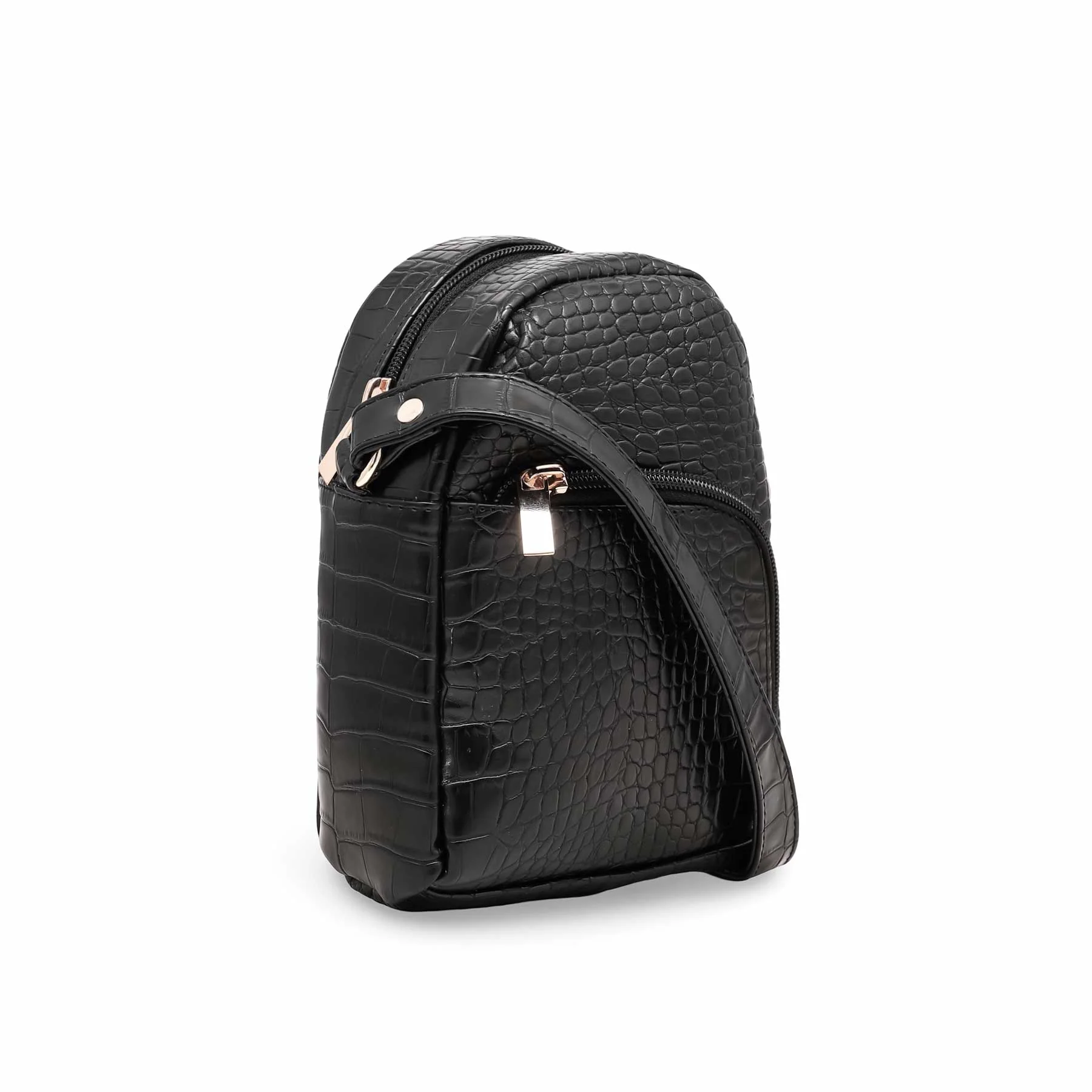 Black Casual Pouch P97542 - Image 2