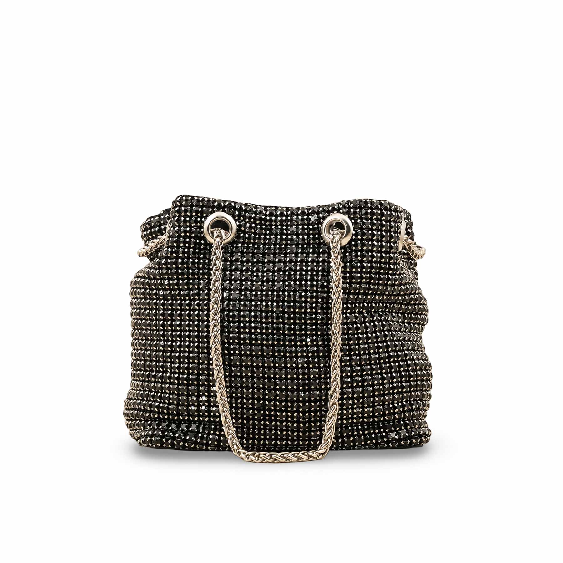 Black Bridal Clutch P24093 - Image 2