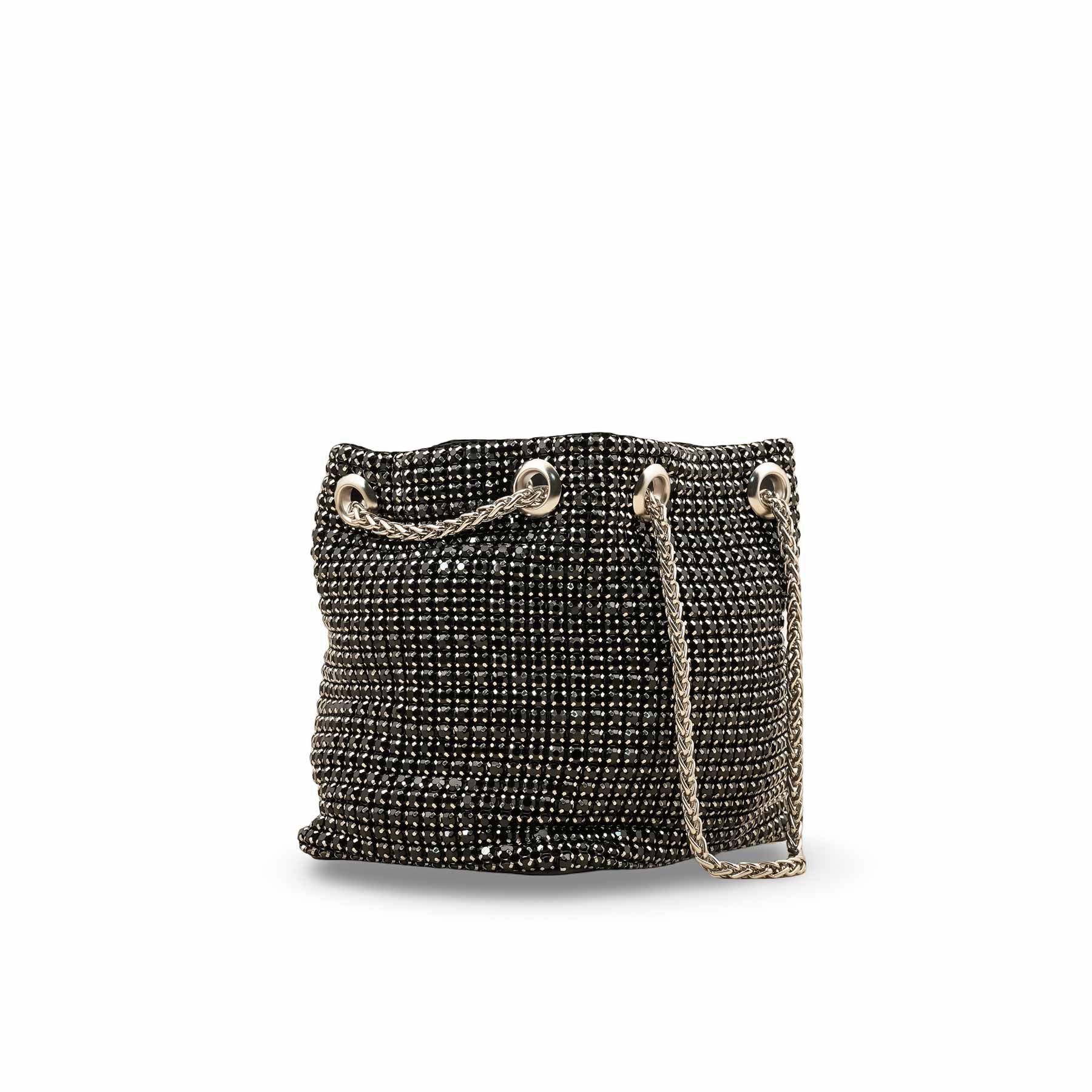 Black Bridal Clutch P24093 - Image 3