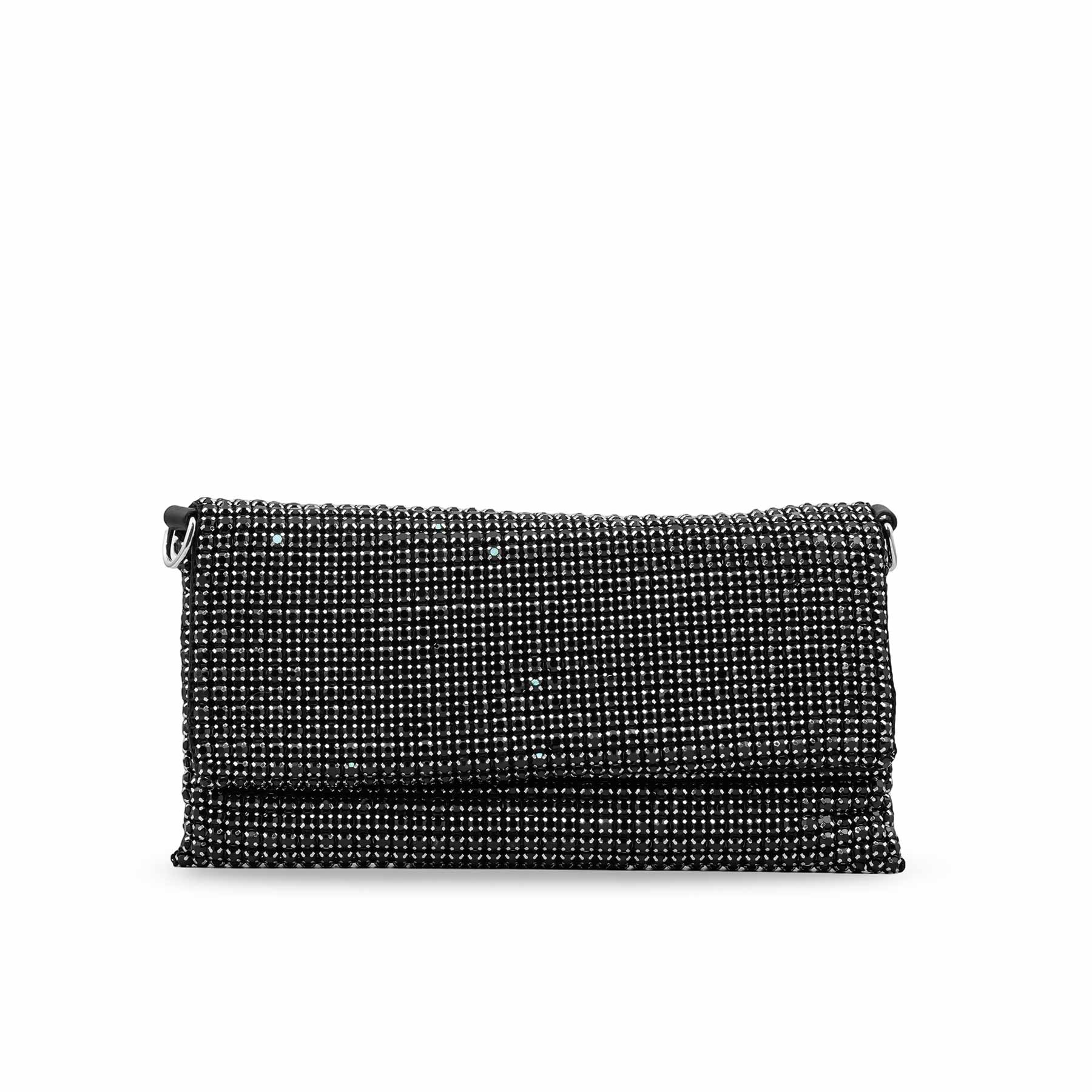 Black Bridal Clutch P24095 - Image 2