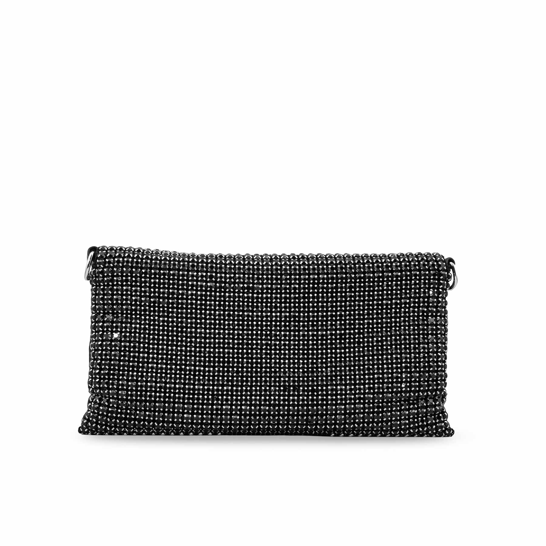 Black Bridal Clutch P24095 - Image 4