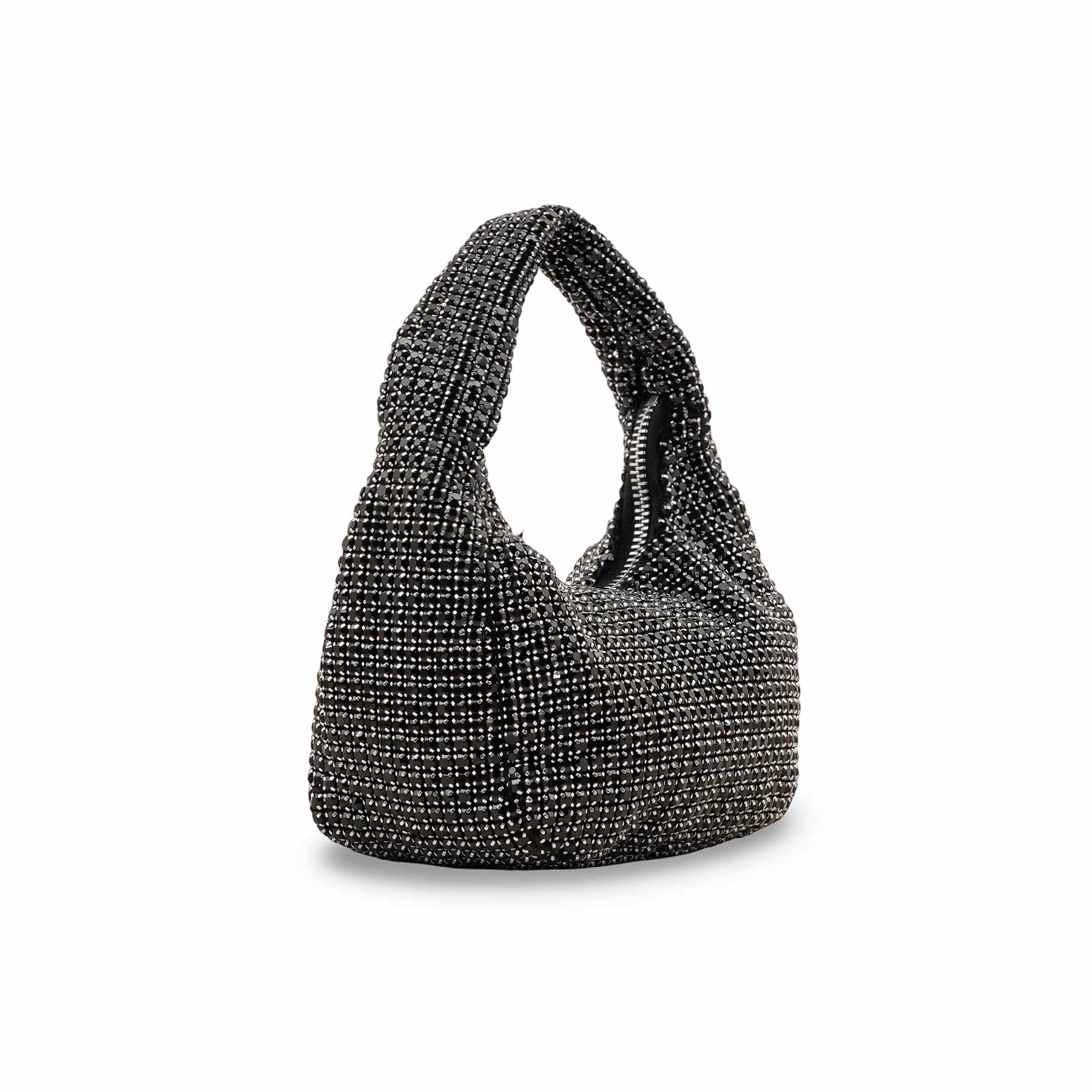 Black Bridal Clutch P24097 - Image 3