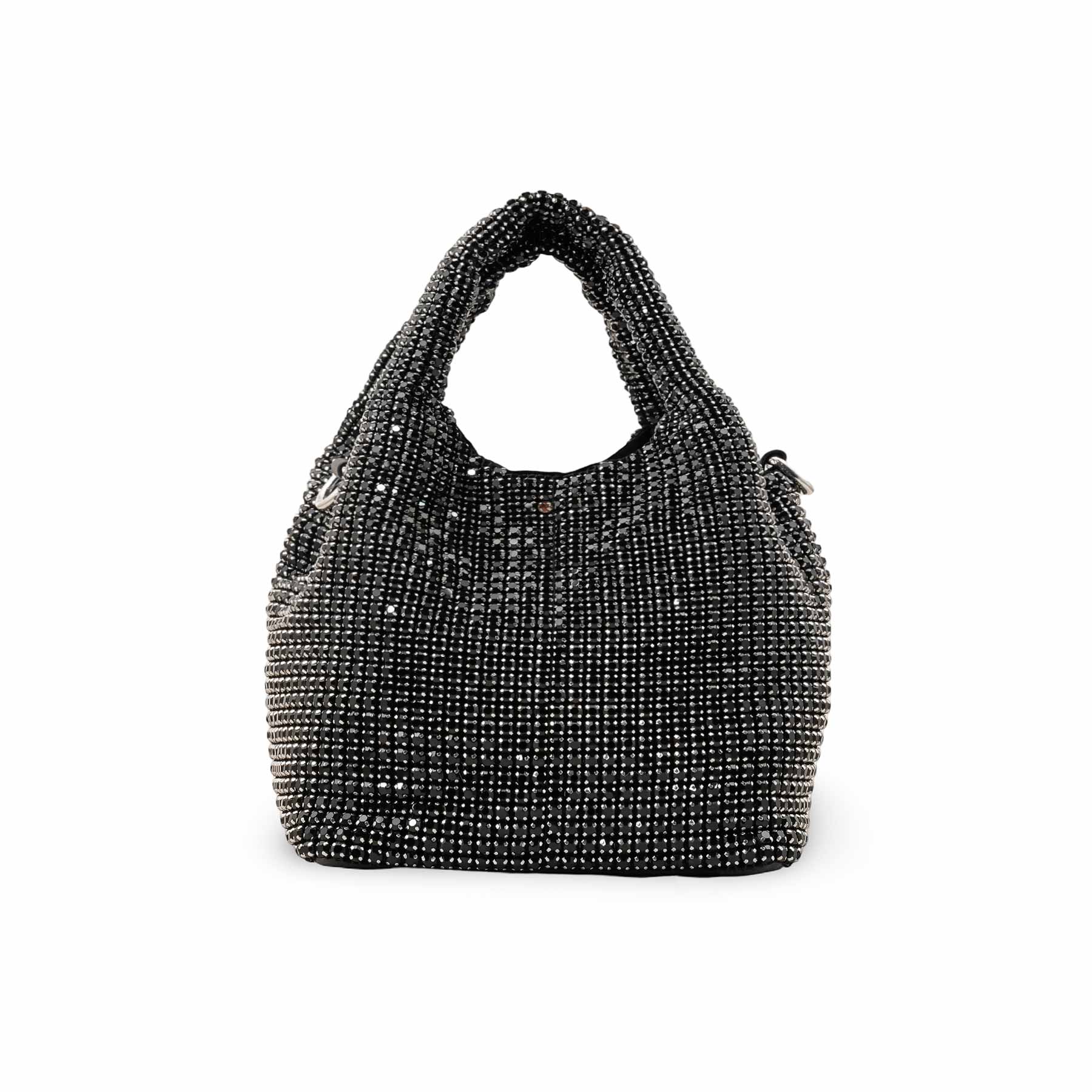 Black Bridal Clutch P24103 - Image 4