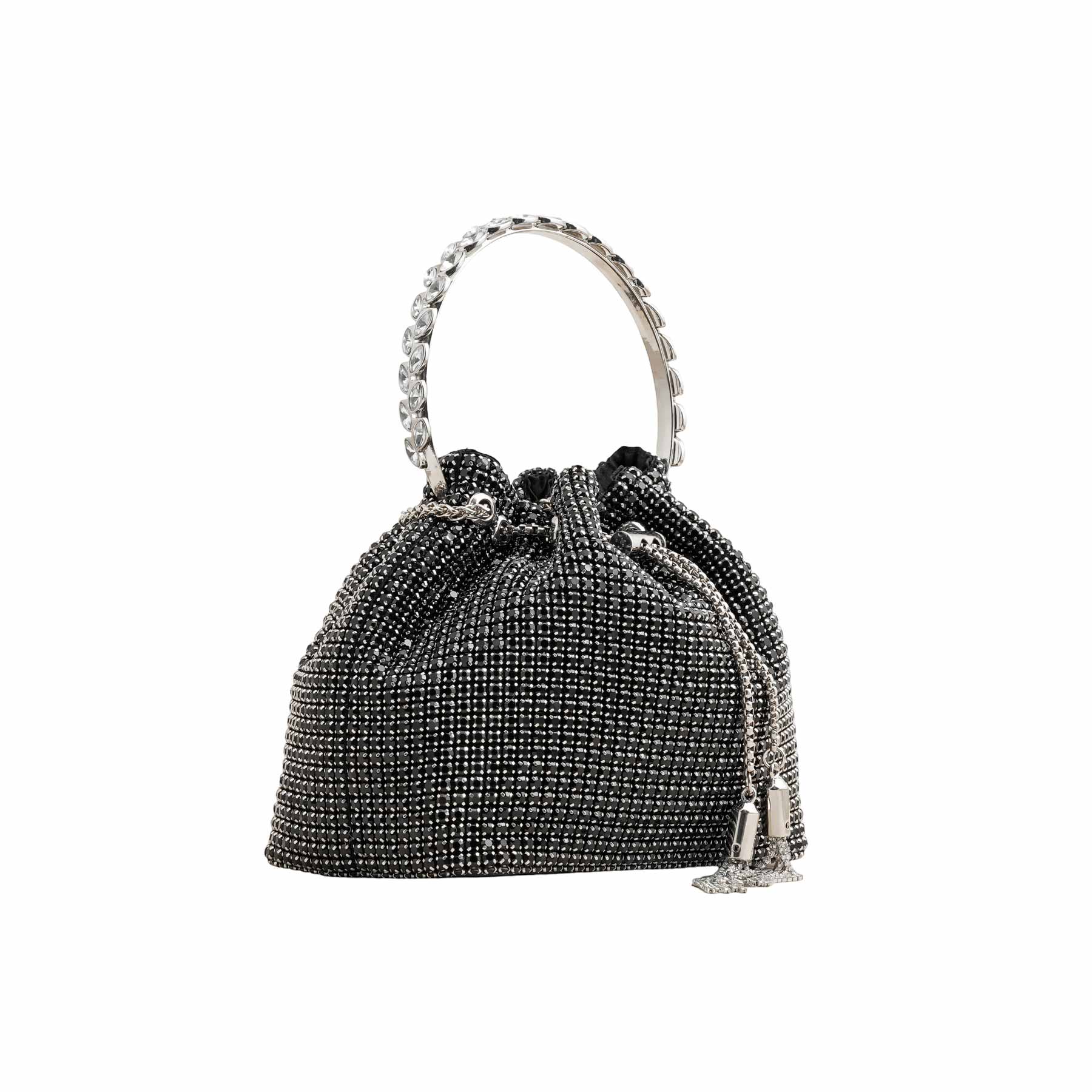 Black Bridal Clutch P24105 - Image 3