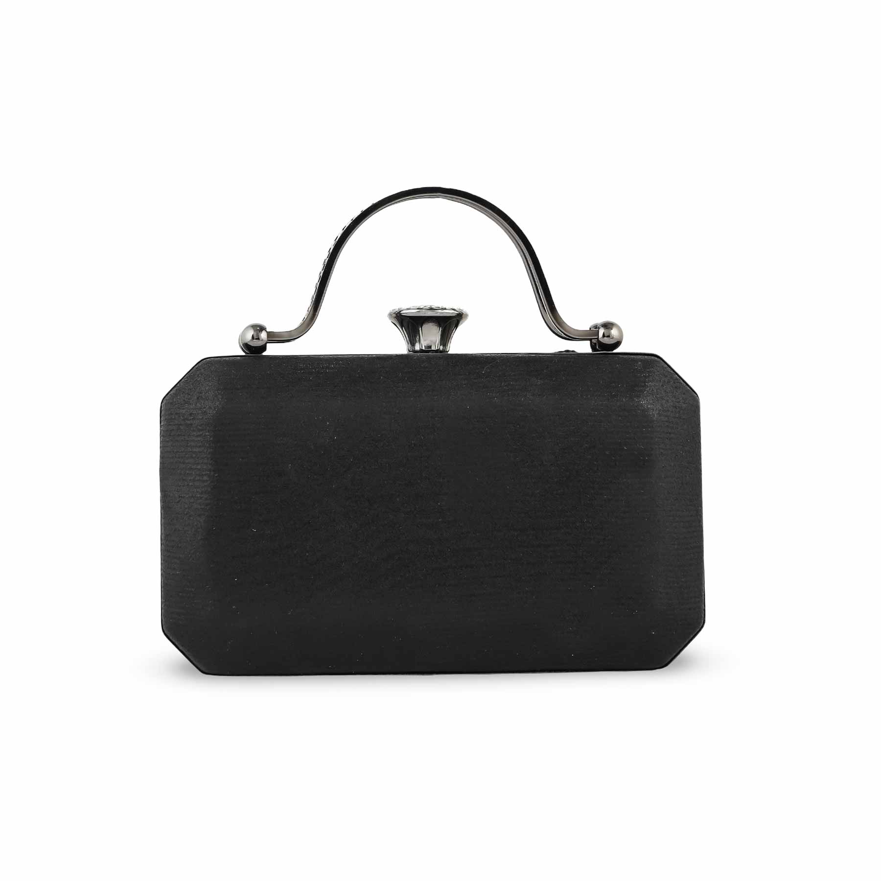Black Bridal Clutch p24258 - Image 4