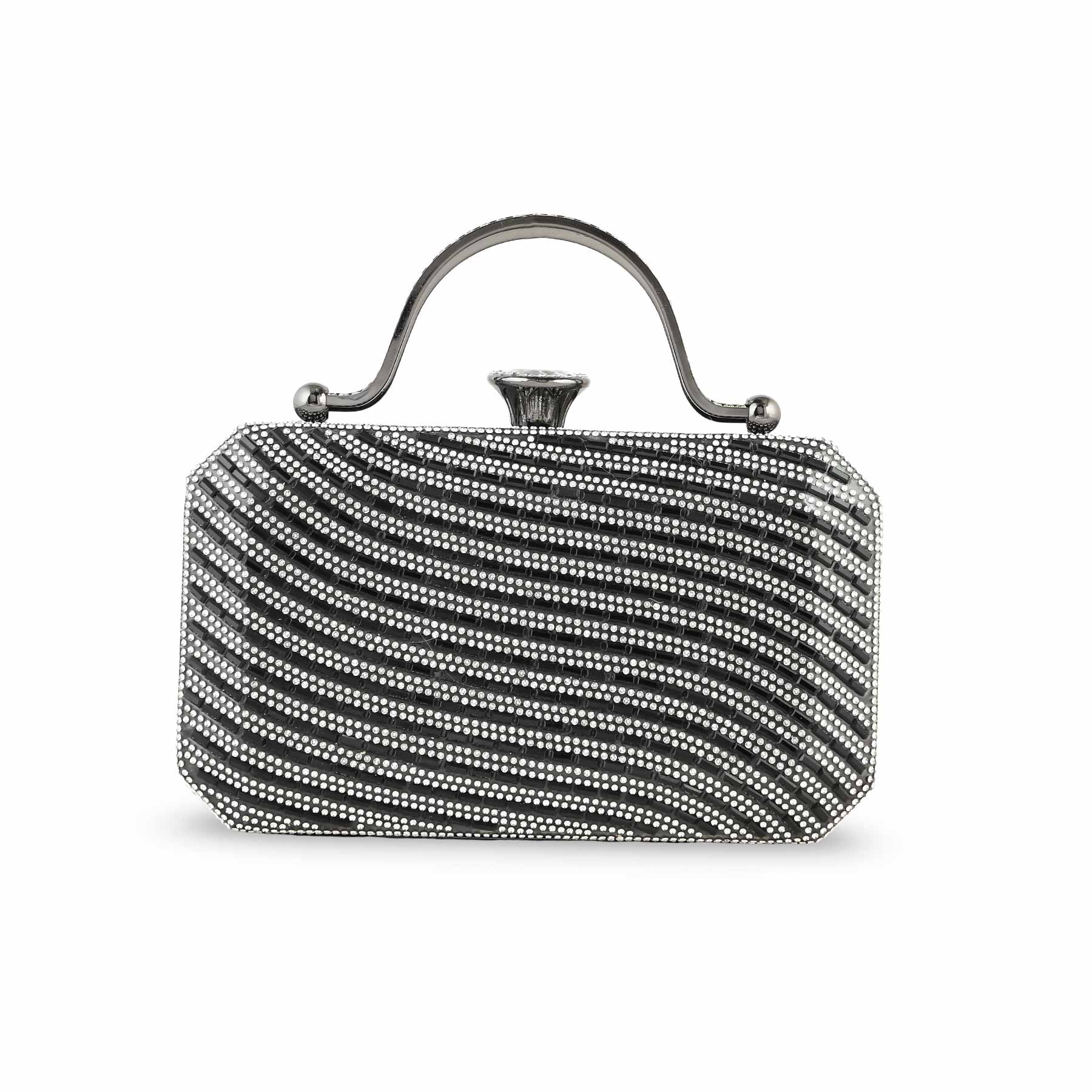 Black Bridal Clutch p24259 - Image 2