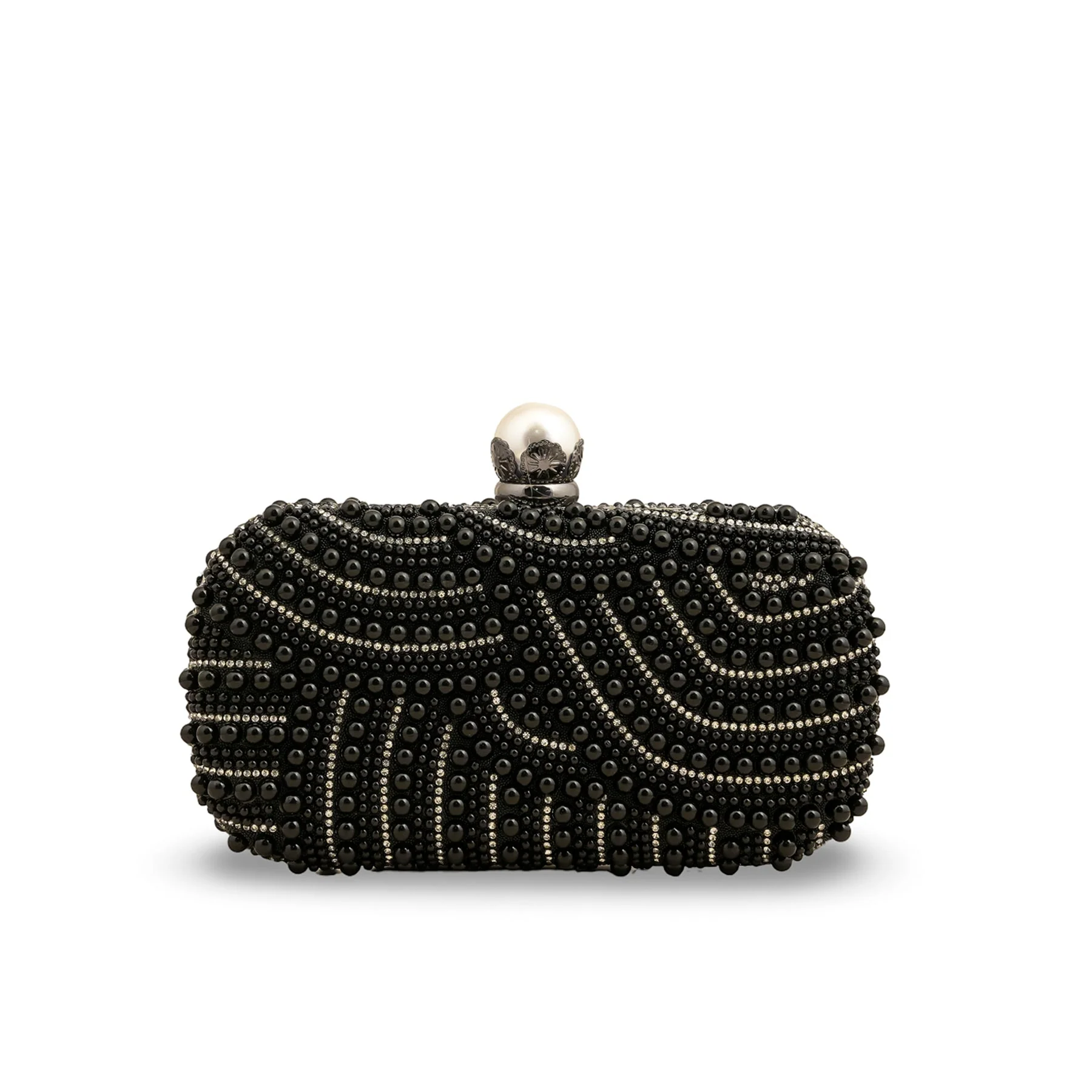 Black Bridal Clutch P24279 - Image 4