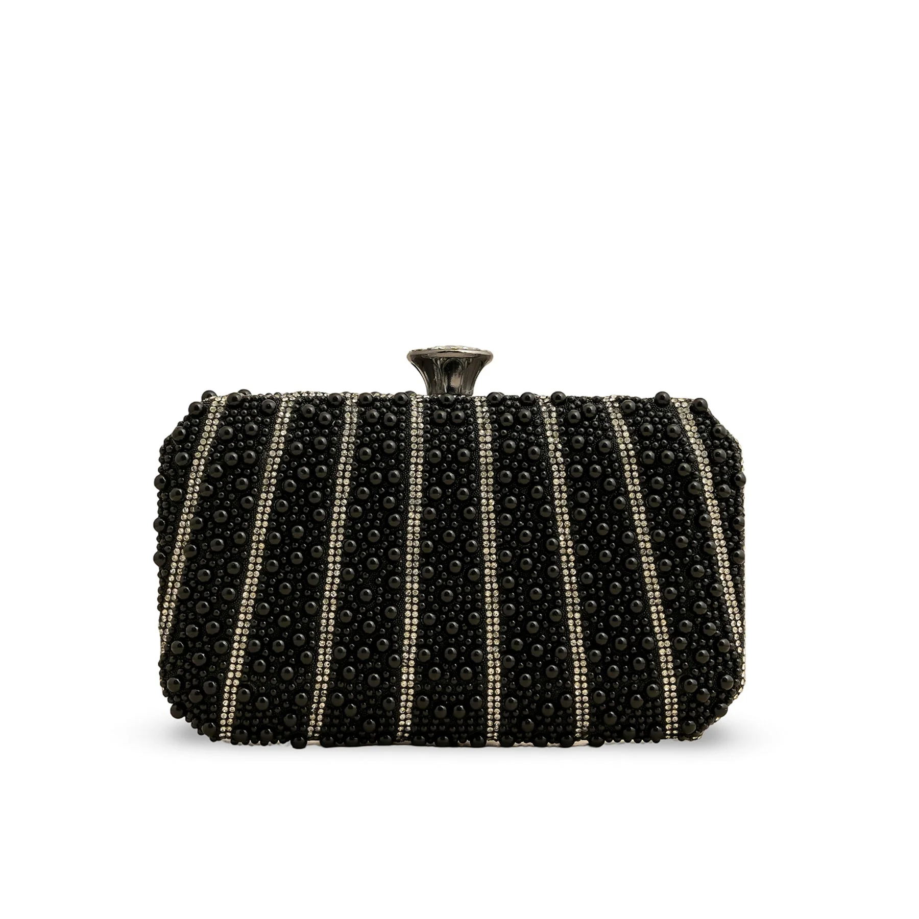 Black Bridal Clutch P24281 - Image 2