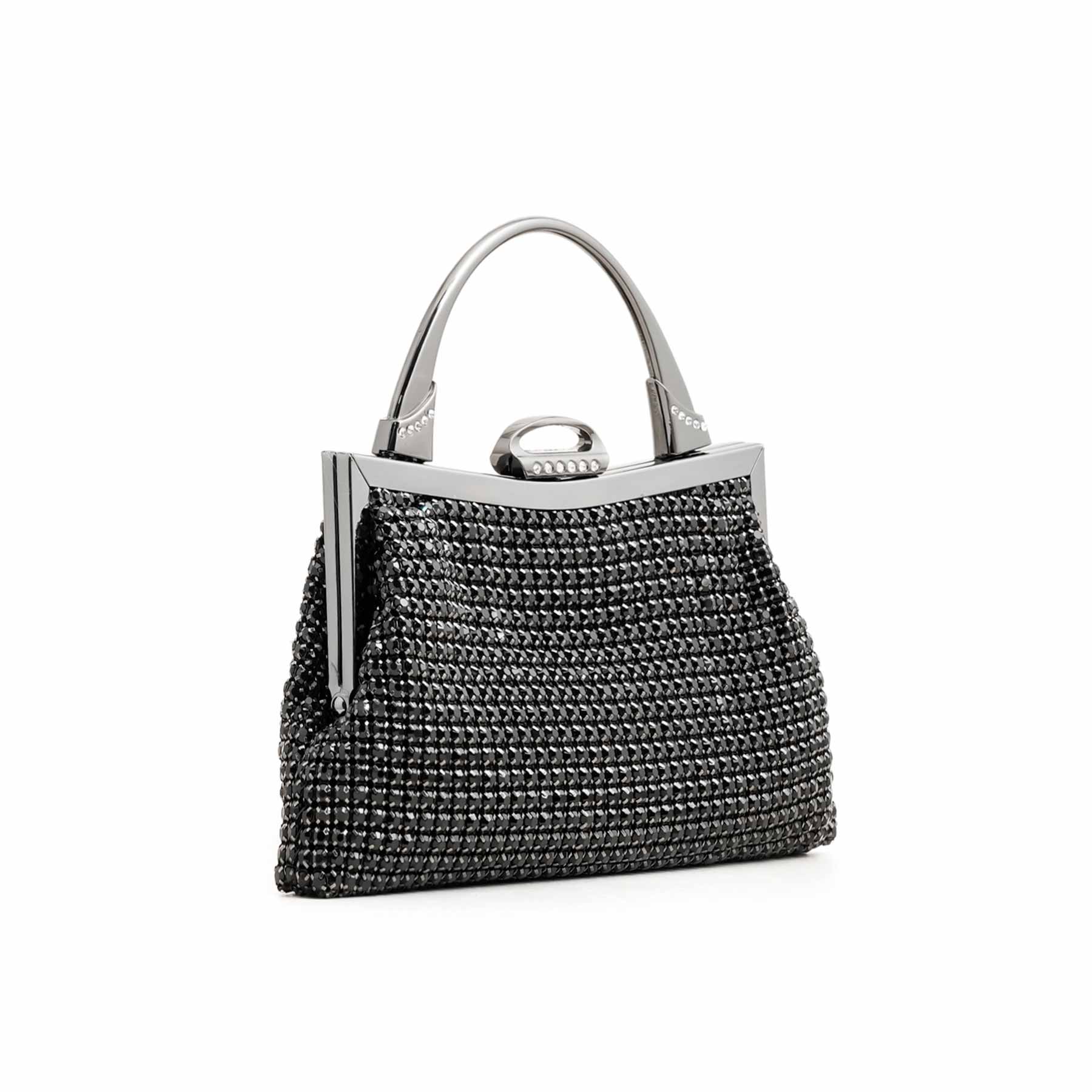 Black Bridal Clutch P24319 - Image 2