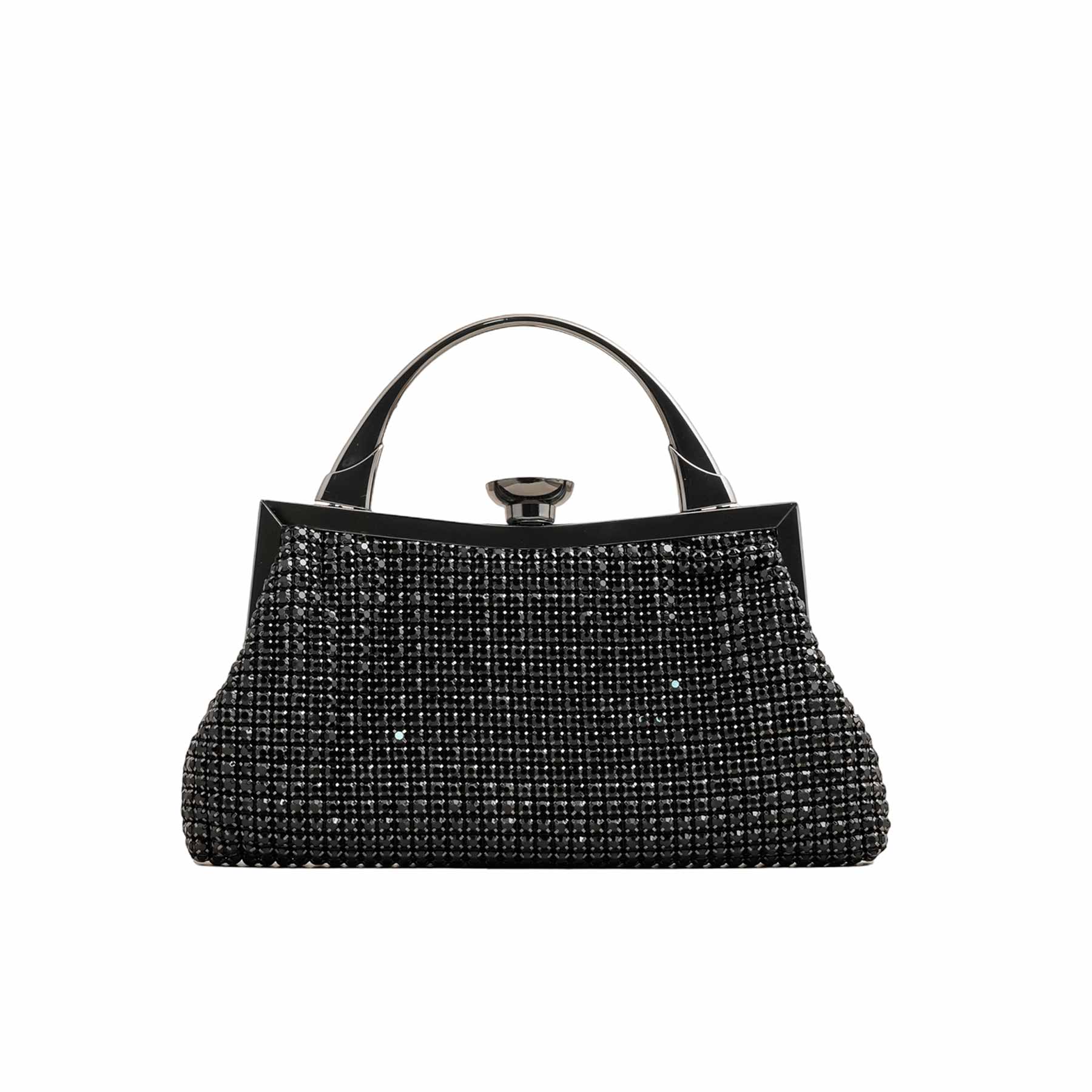 Black Bridal Clutch P24321 - Image 4