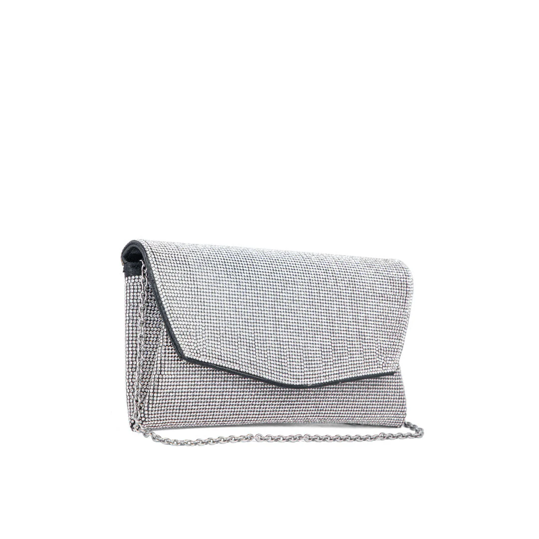 Black Bridal Clutch P24322 - Image 3