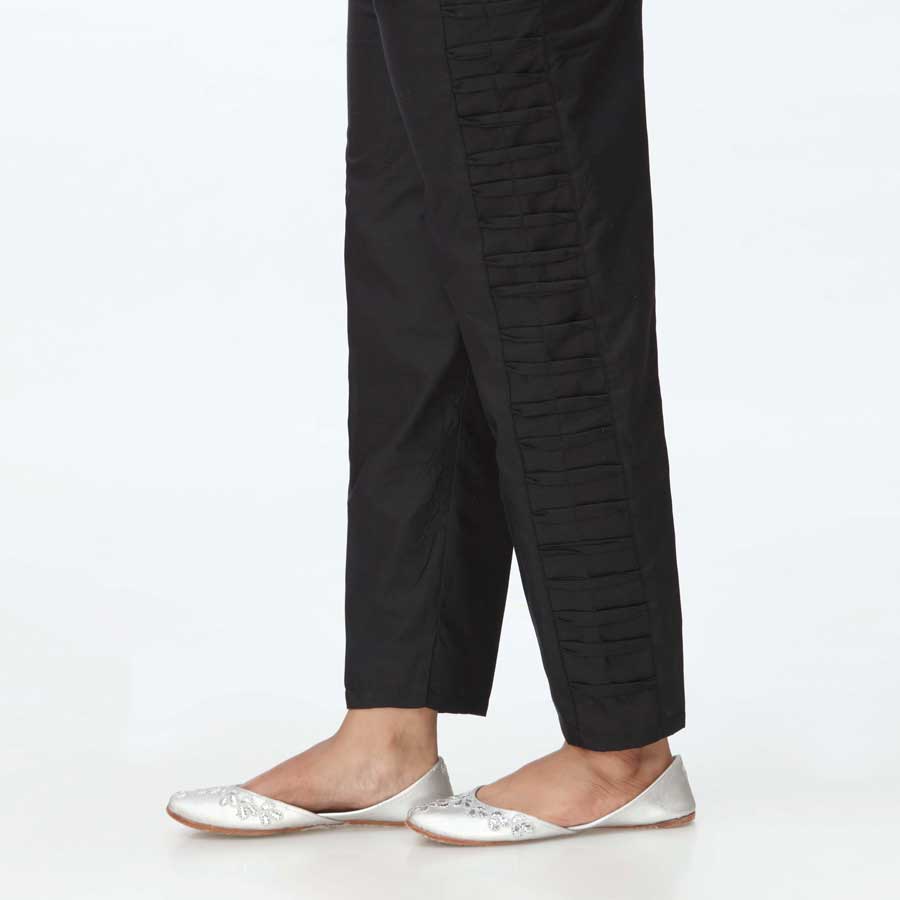 Black Cambric Slim Fit Trouser PS3573 - Image 2