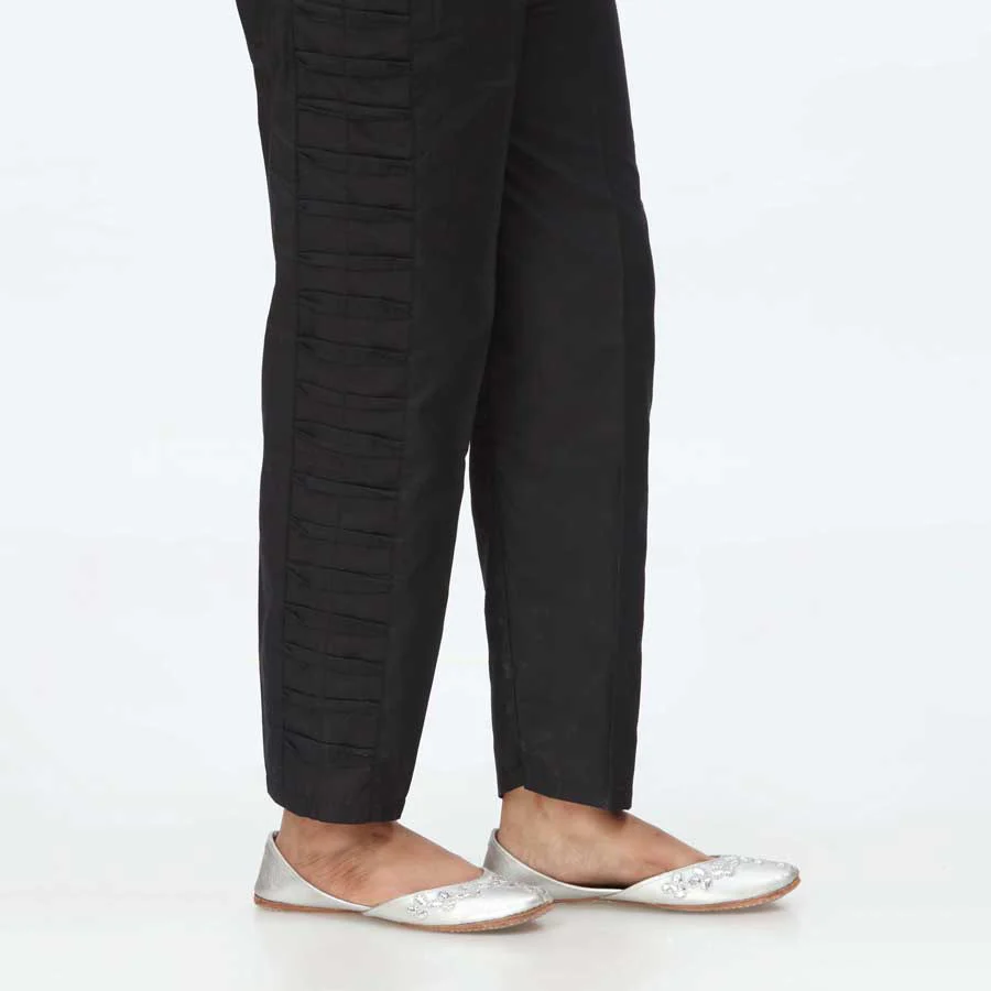 Black Cambric Slim Fit Trouser PS3573 - Image 3