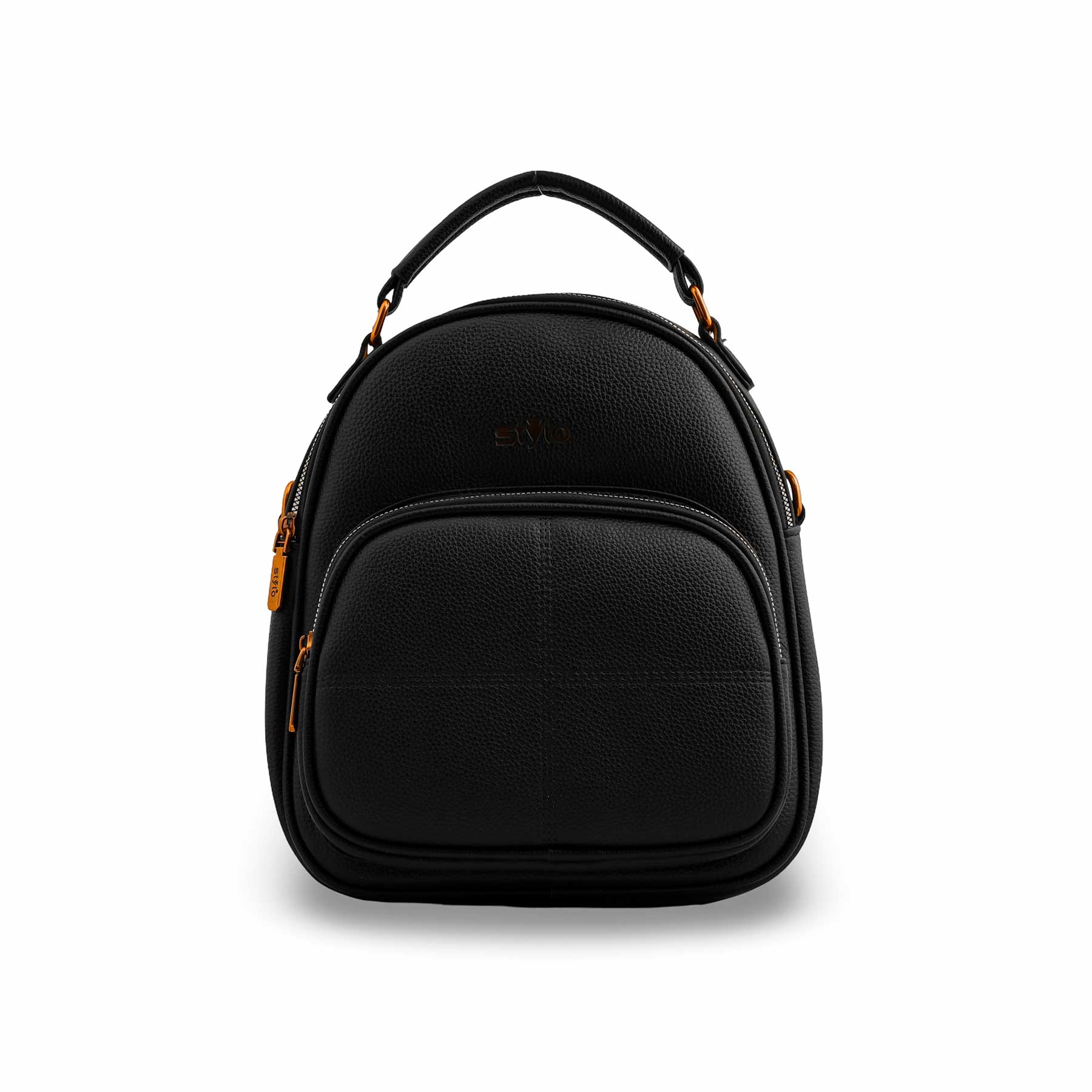 Black Casual Backpack P36389
