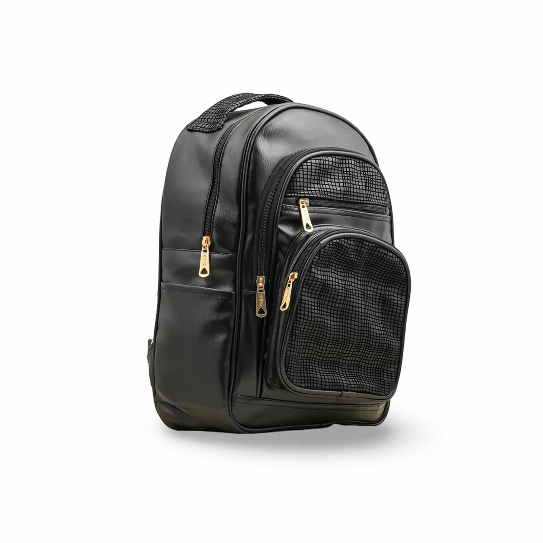 Black Casual Backpack For Women P56273 - Image 3