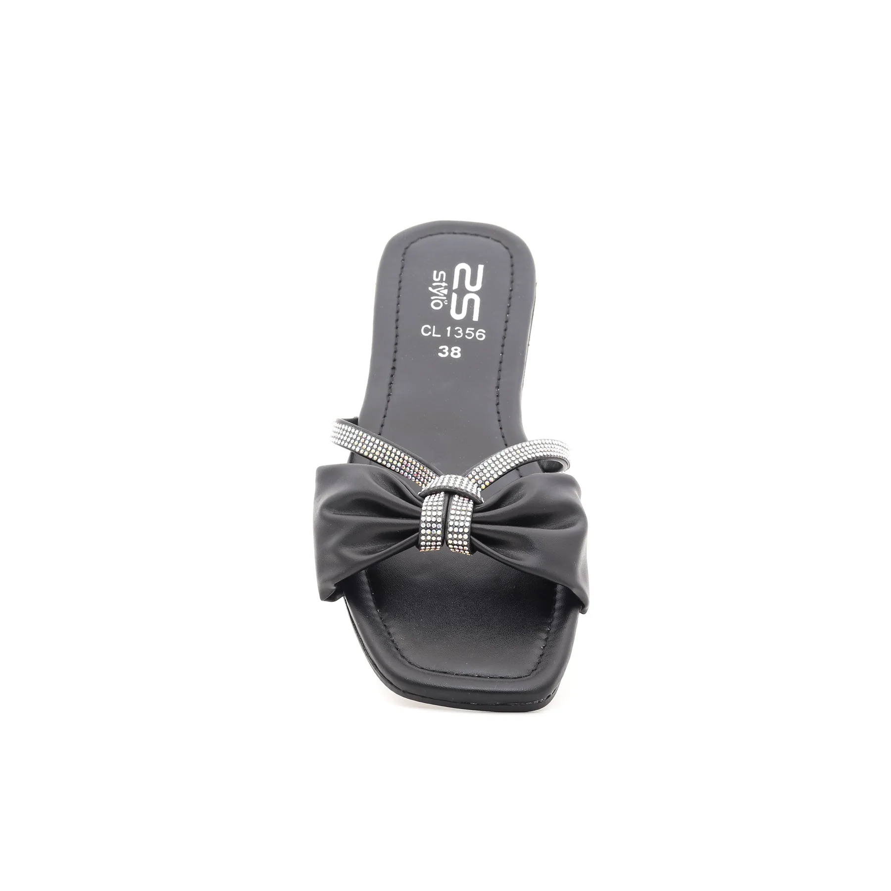 Black Casual Slipper CL1356 - Image 3