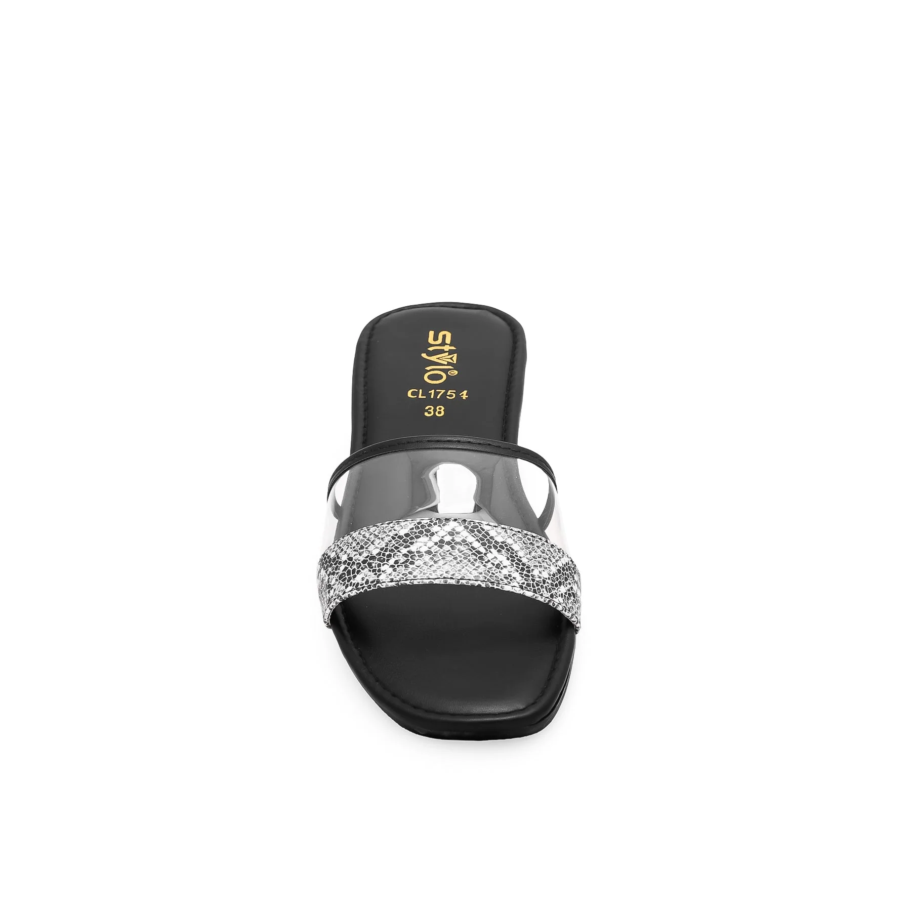 Black Casual Slipper CL1754 - Image 3