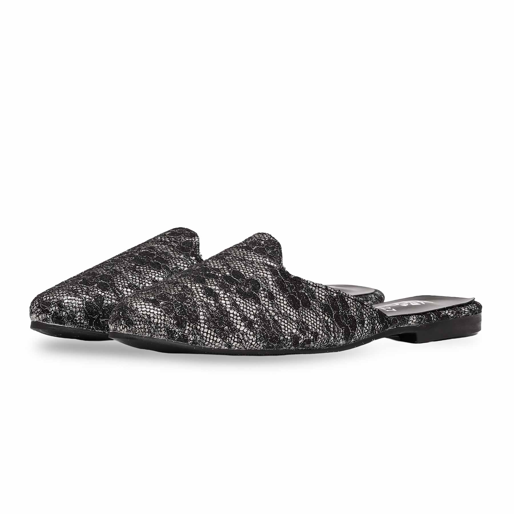 Black Casual Mule CL1827 - Image 2
