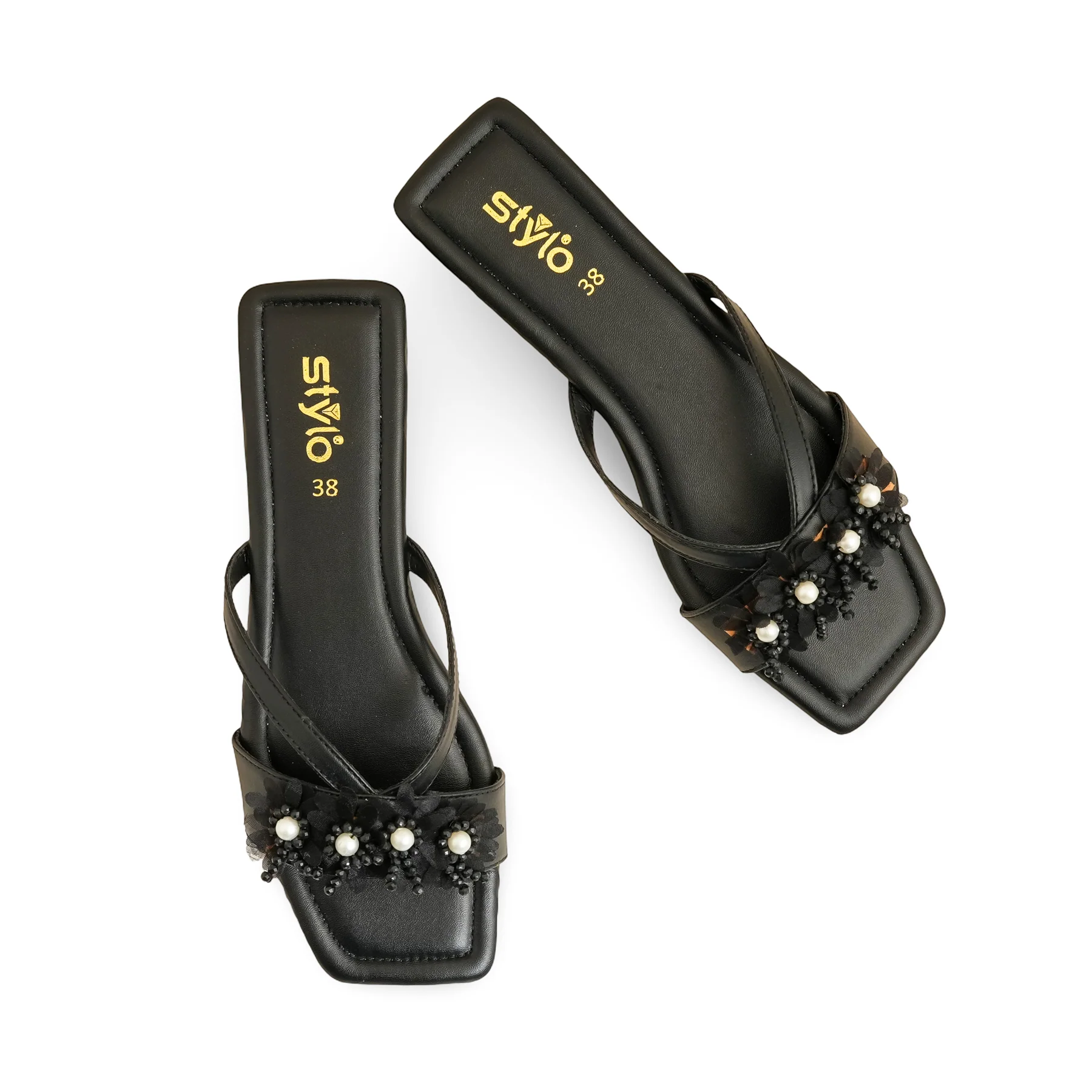Black Casual Slipper CL2060 - Image 5