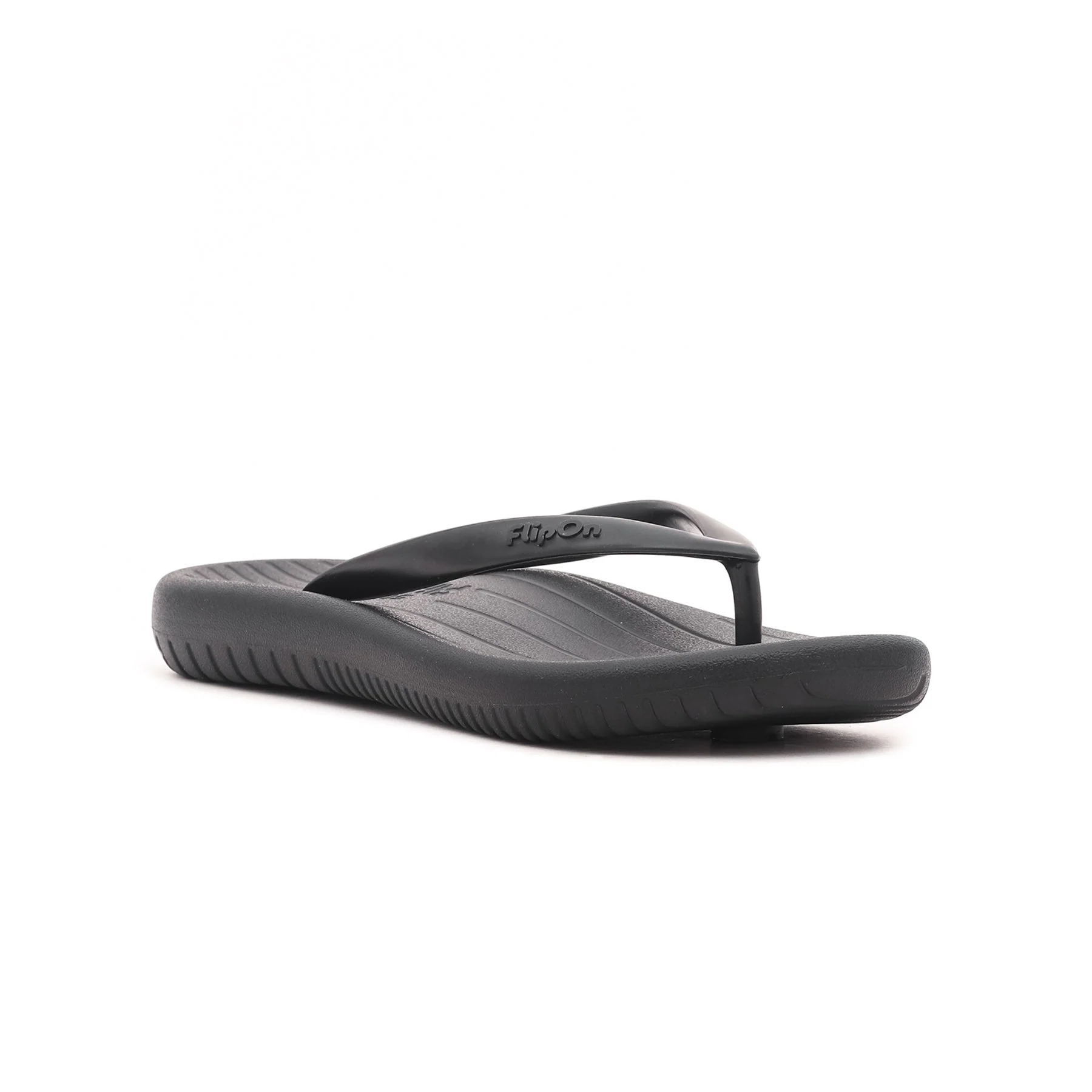 Women Black Casual Chappal CL9235 - Image 2