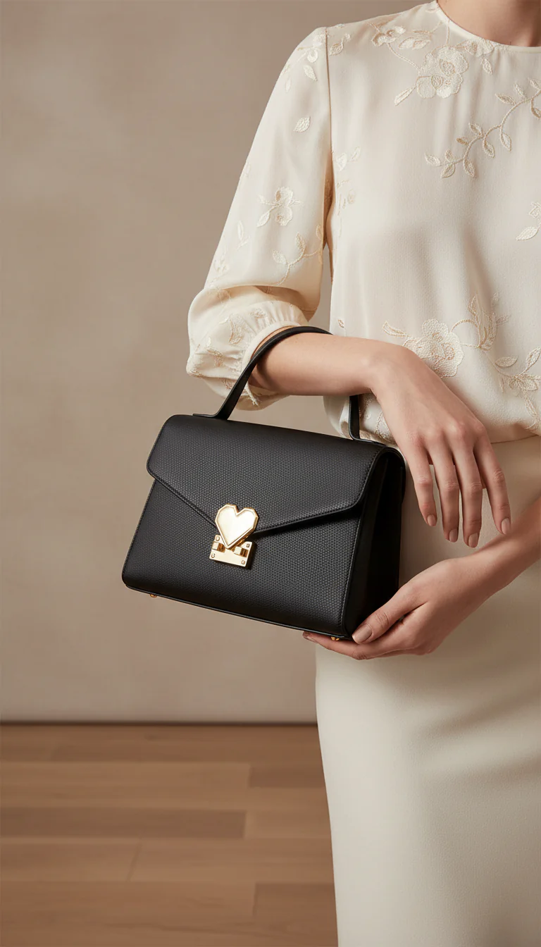 Black Casual Hand Bag For Ladies P55864