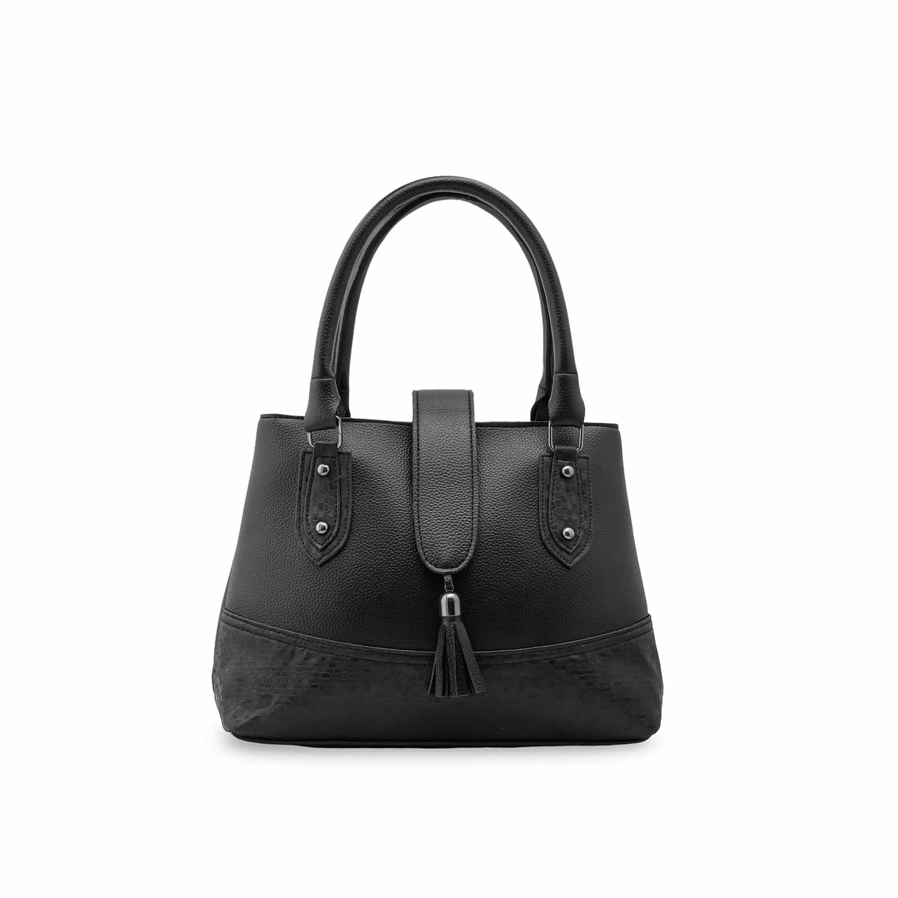 Black Casual Hand Bag For Ladies P56288 - Image 2