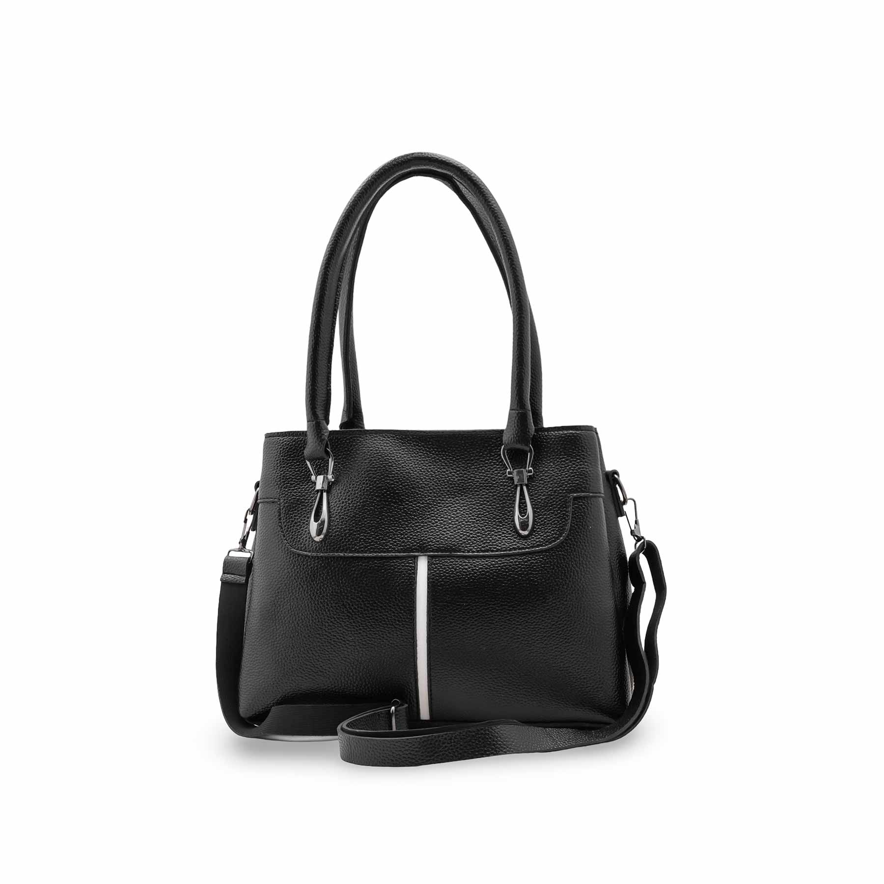 Black Casual Hand Bag For Women P56261 - Image 2