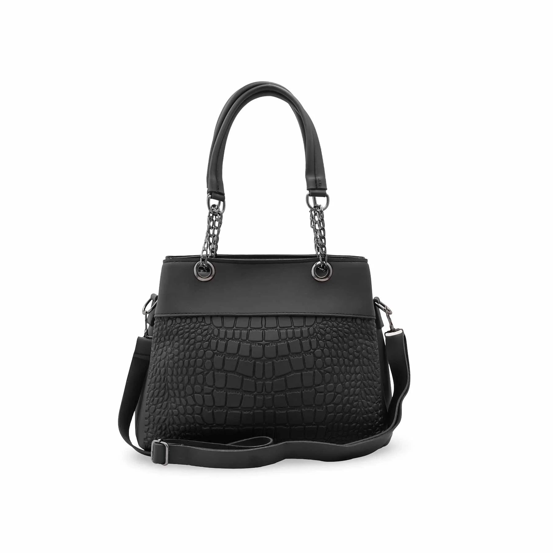 Black Casual Hand Bag For Women P56263 - Image 2