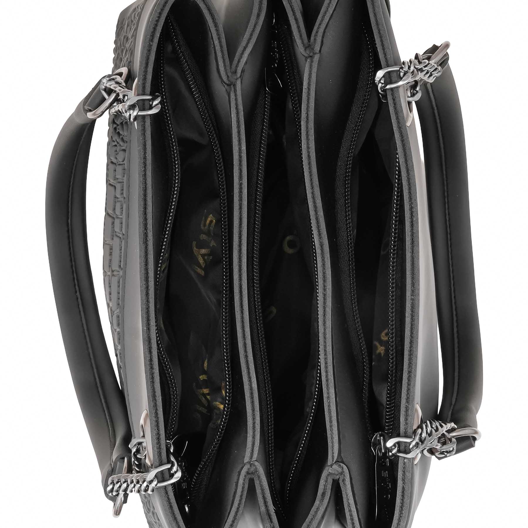 Black Casual Hand Bag For Women P56263 - Image 5