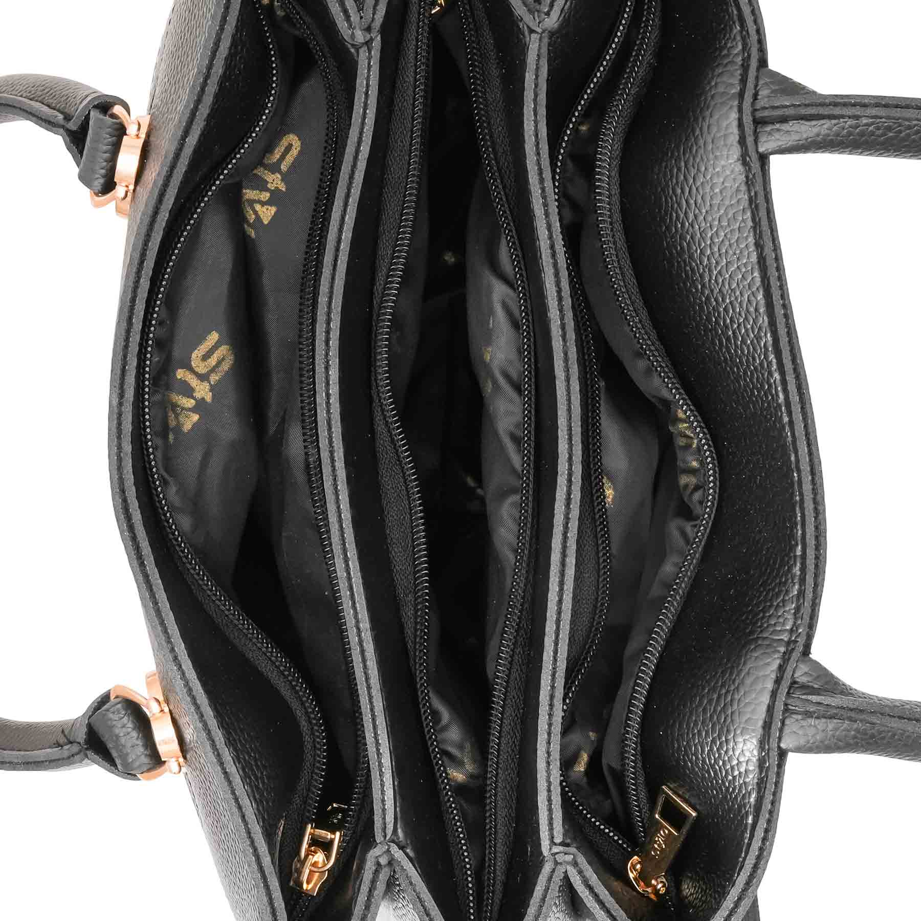 Black Casual Hand Bag For Women P56264 - Image 5