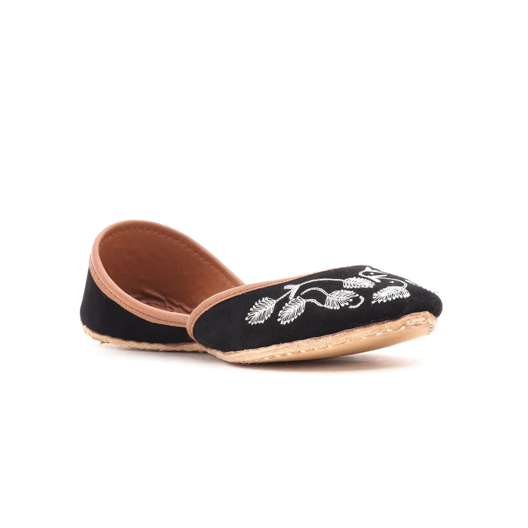 Black Casual Khusa EC8108 - Image 2